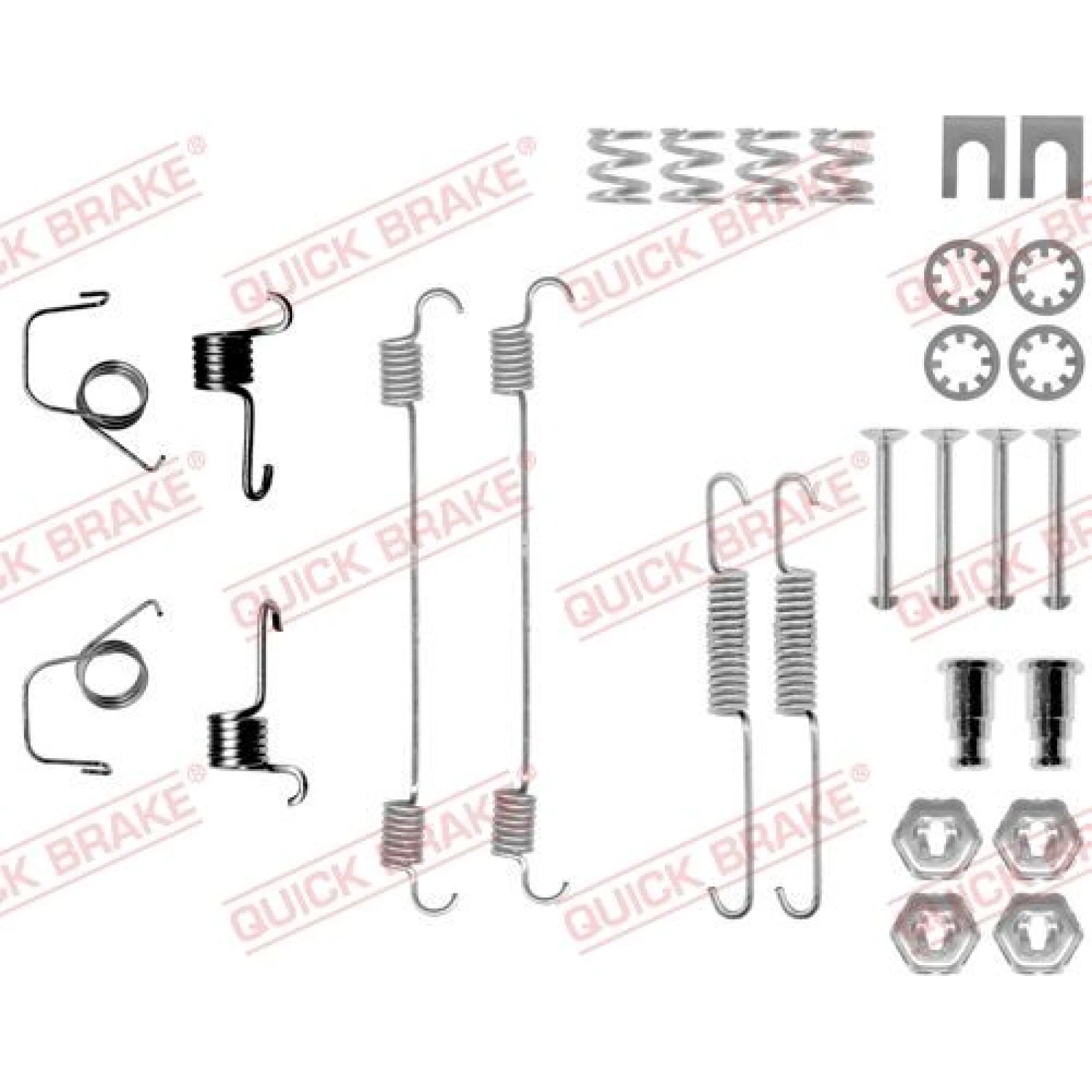 Quick Brake Montagesatz für Bremsbacken 105-0617