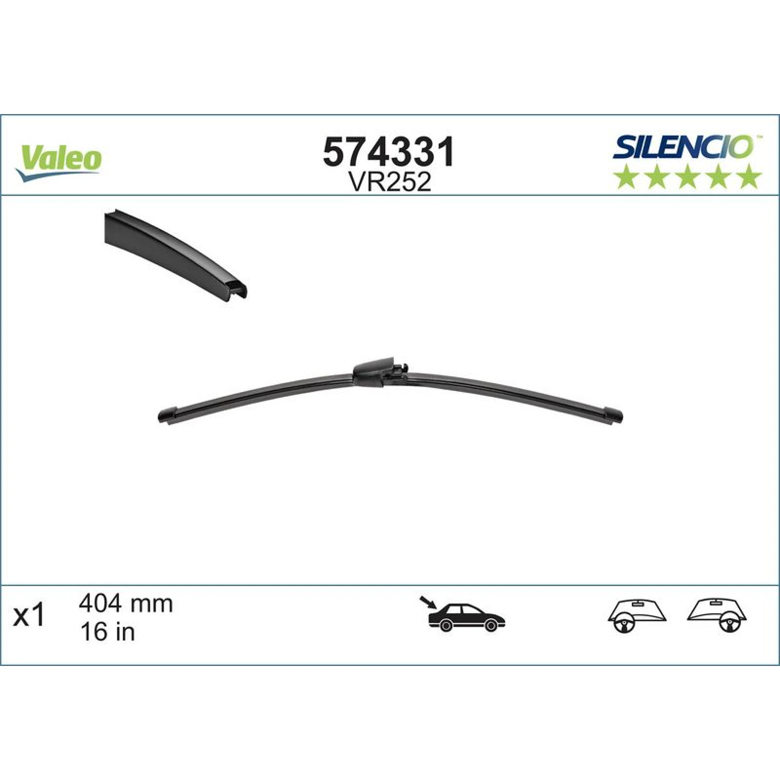 VM252 VALEO Silencio X.TRM HECK 574331