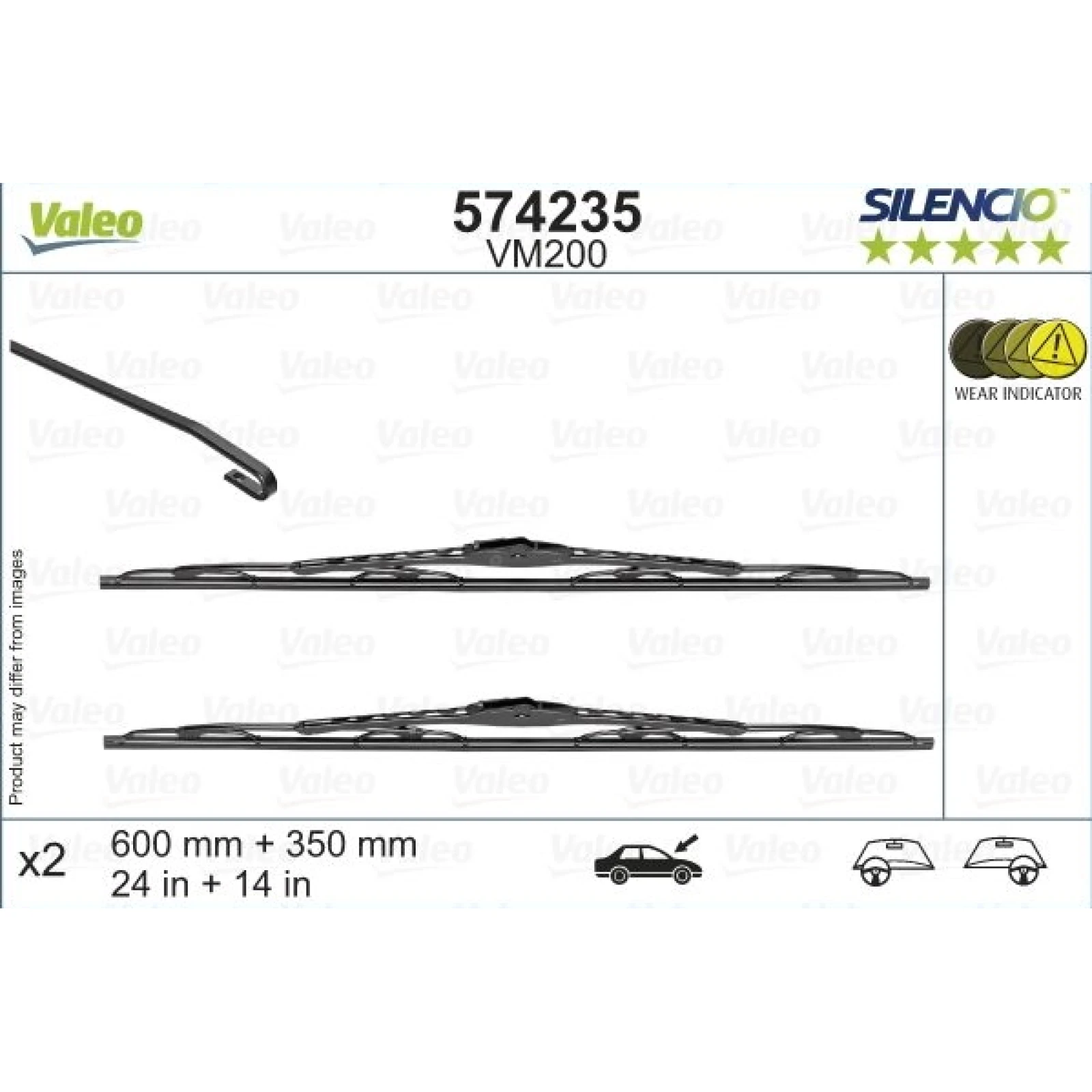 VALEO Silencio Conventional Set 574235