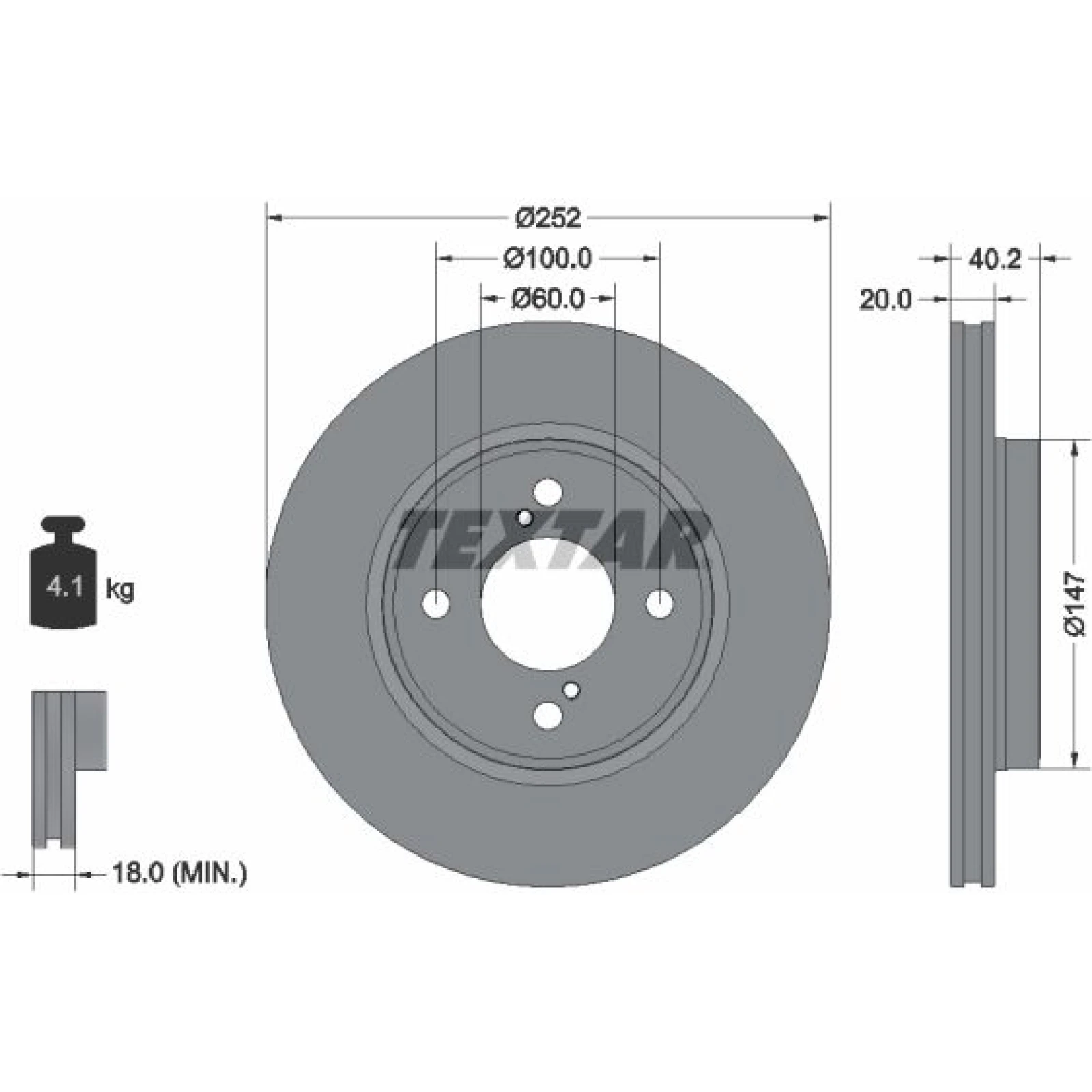 Bremsscheibe 92303703