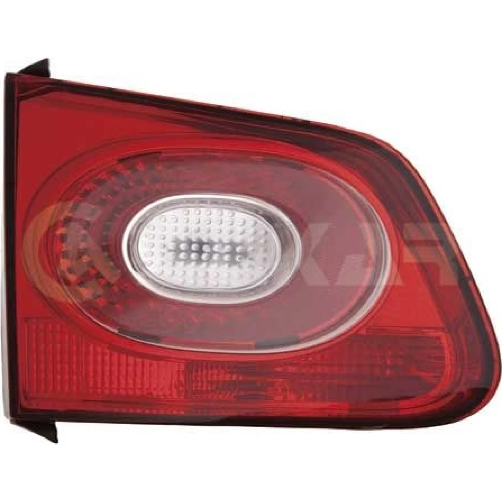 Heckleuchte I L O K-PLATTE ROT/WEISS 7285,644,1