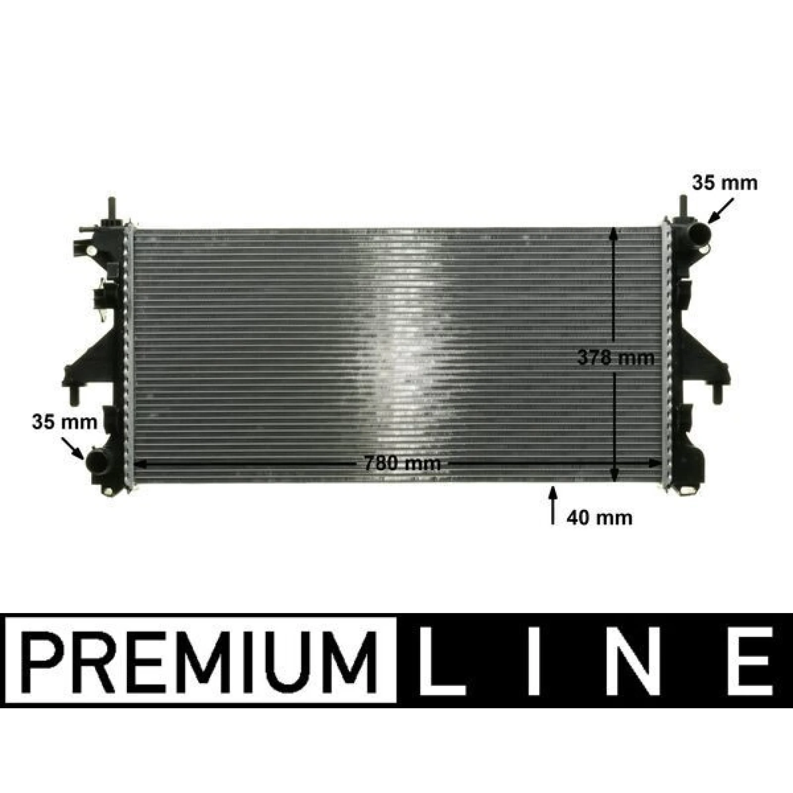 Kühler, Motorkühlung CR 887 000P