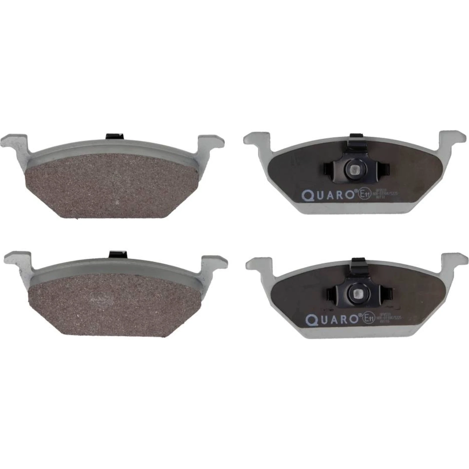 Bremsbelagsatz Vw P. A3/Bora/Golf 4/Polo/Octavia/Fabia/Ibiza Ohne Sensor QP6531
