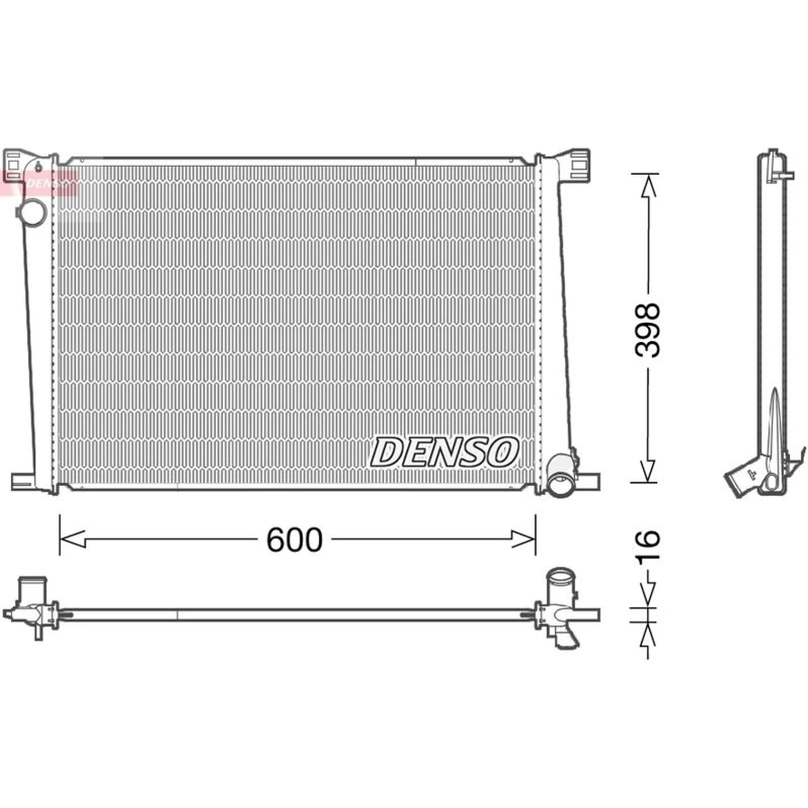 DENSO Motorkühler DRM05007