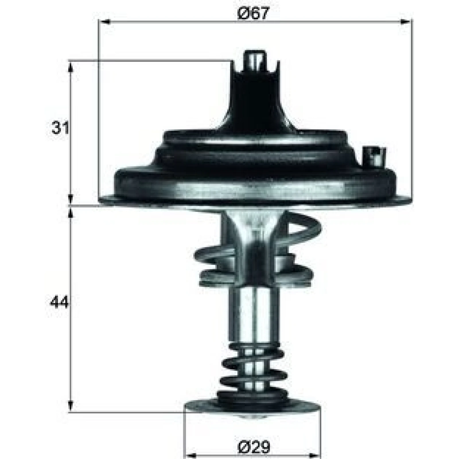 Thermostat, Kühlmittel TX 26 80D1