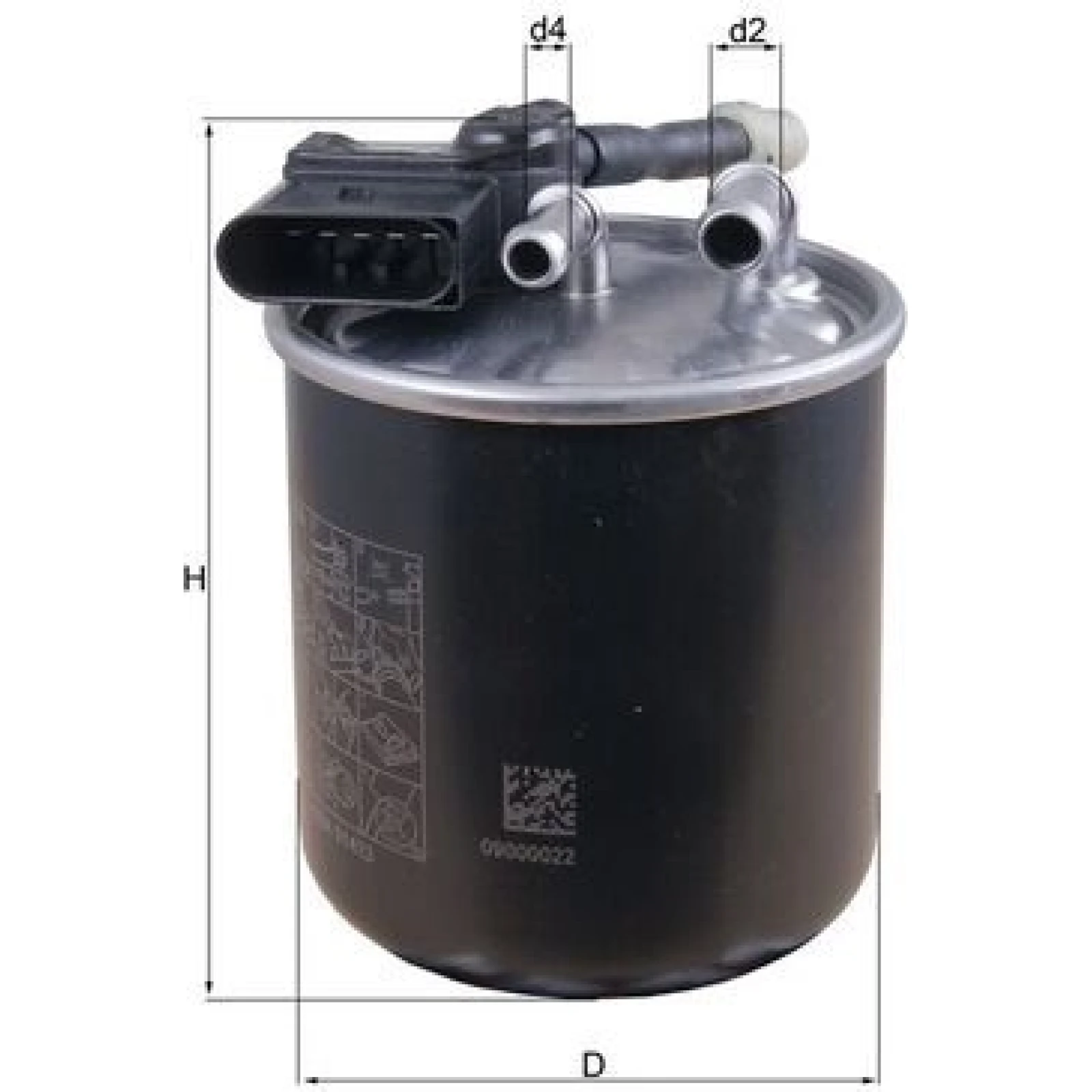 MAHLE Kraftstofffilter KL 913