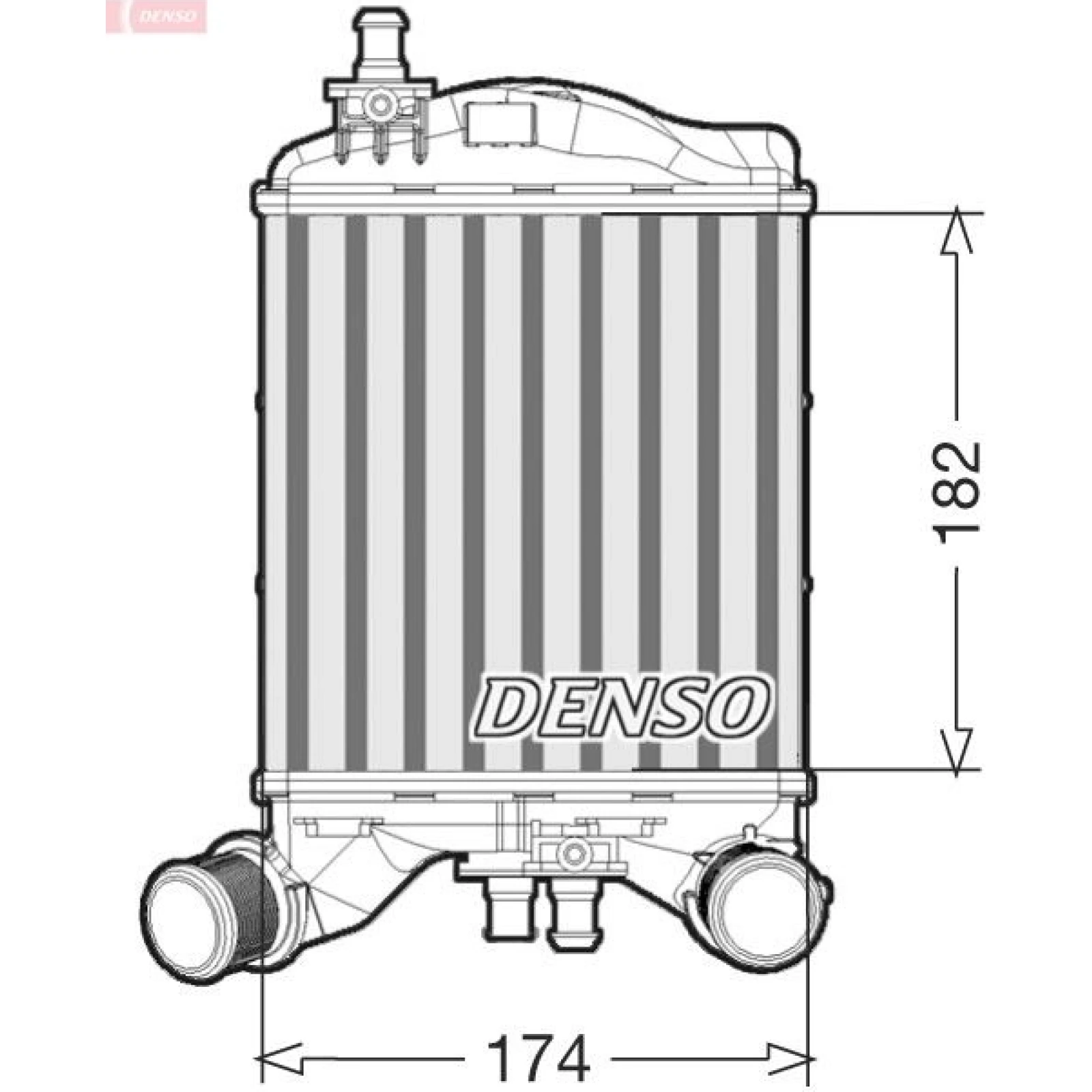 DENSO Druckluftkühler DIT09112