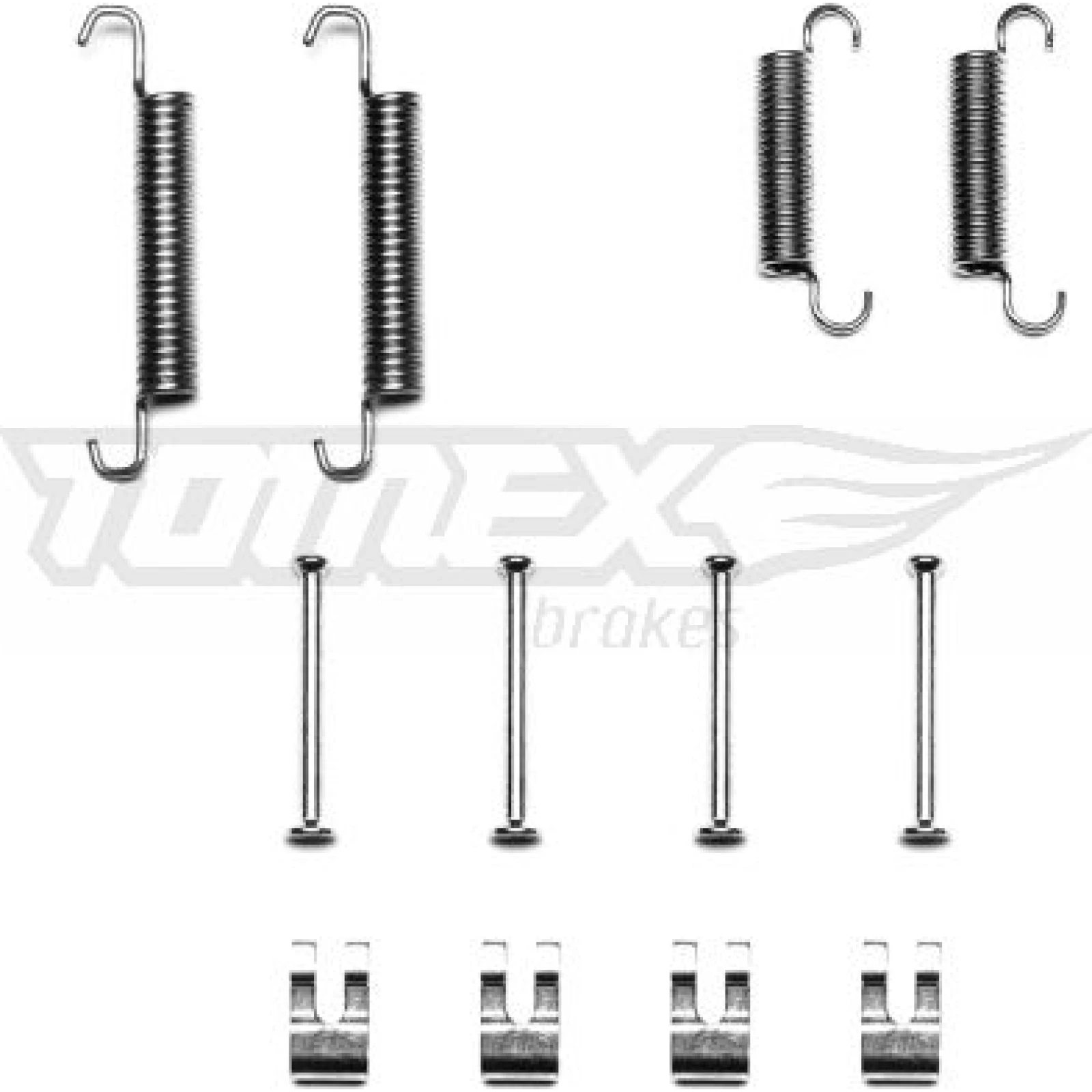 TOMEX brakes Zubehörsatz, Bremsbacken TX 42-01