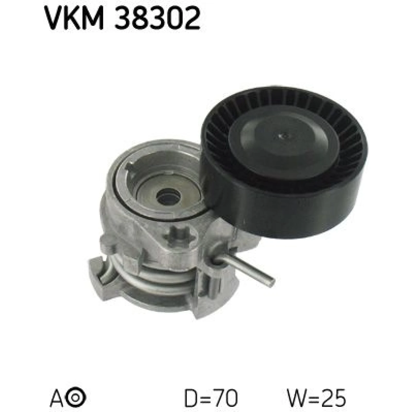 Multi-V-Umlenkrolle VKM 38302