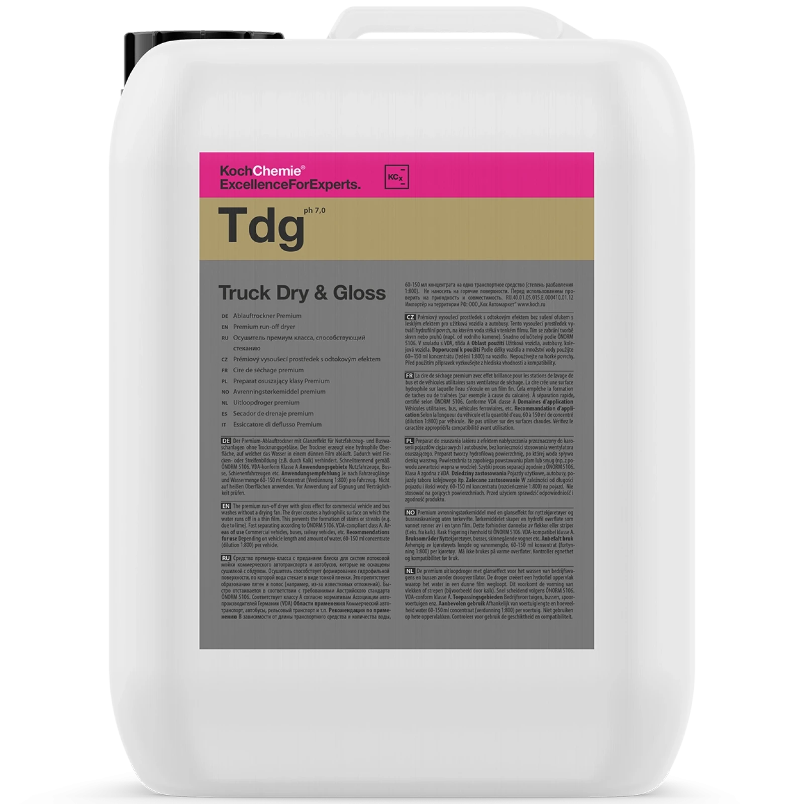 Koch Chemie Truck Dry & Gloss 20l 456020