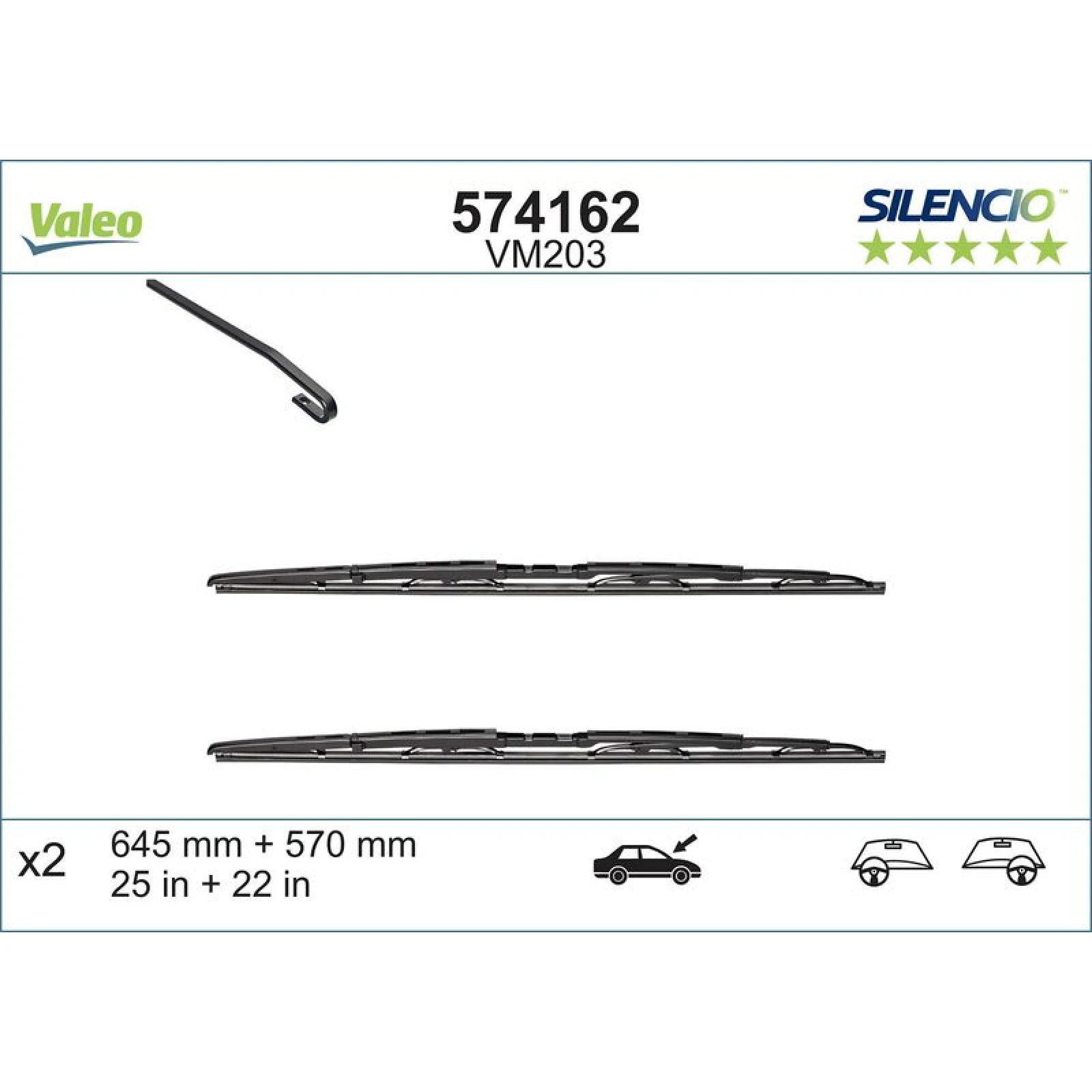 Valeo Silencio Performance 574162