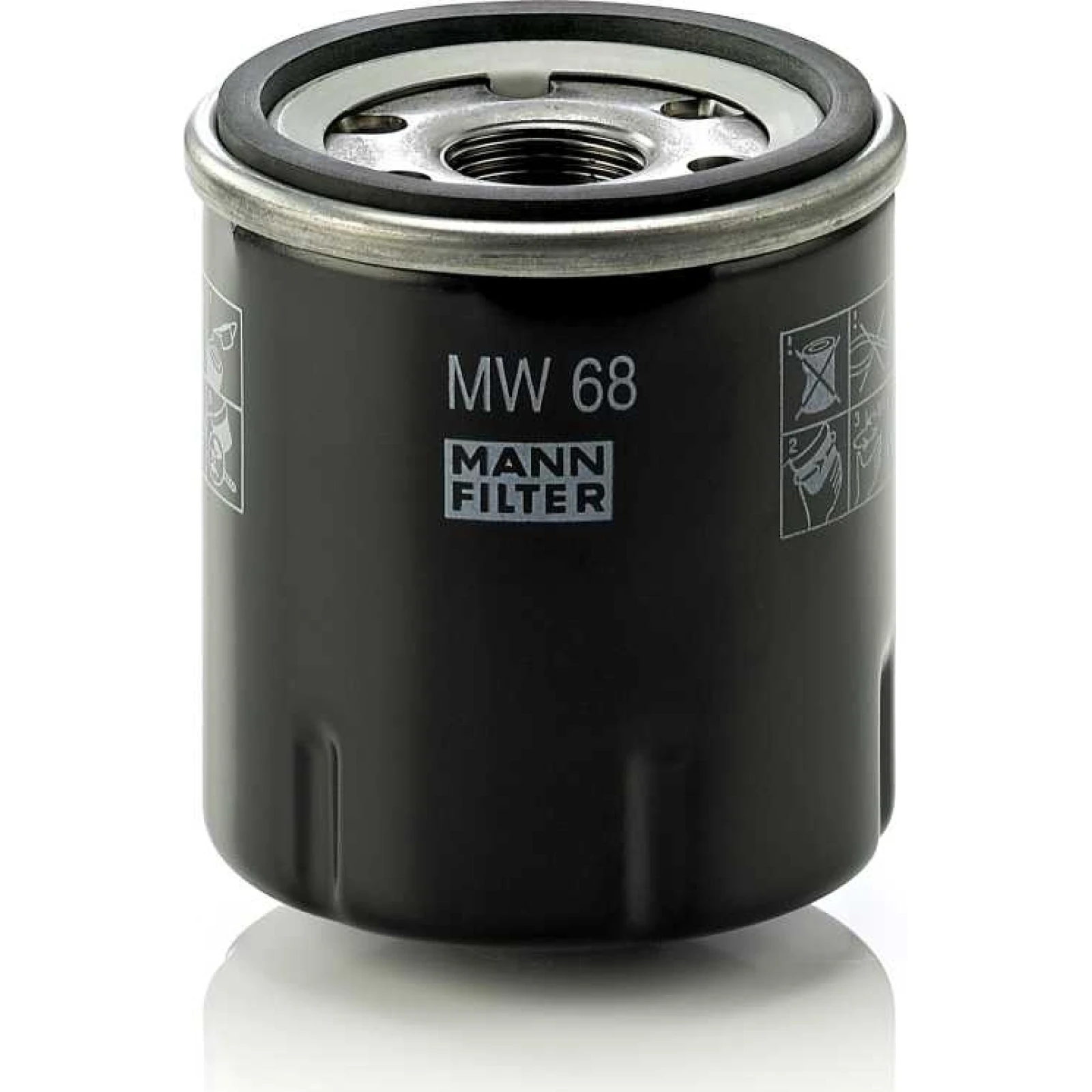 Mann & Hummel Ölfilter Motorrad MW 68