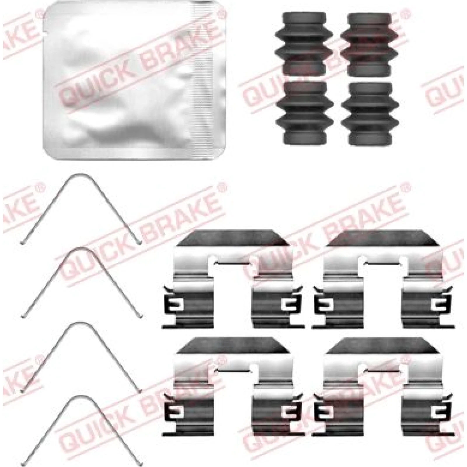 Quick Brake Zubehörsatz für Bremssattel 109-0117