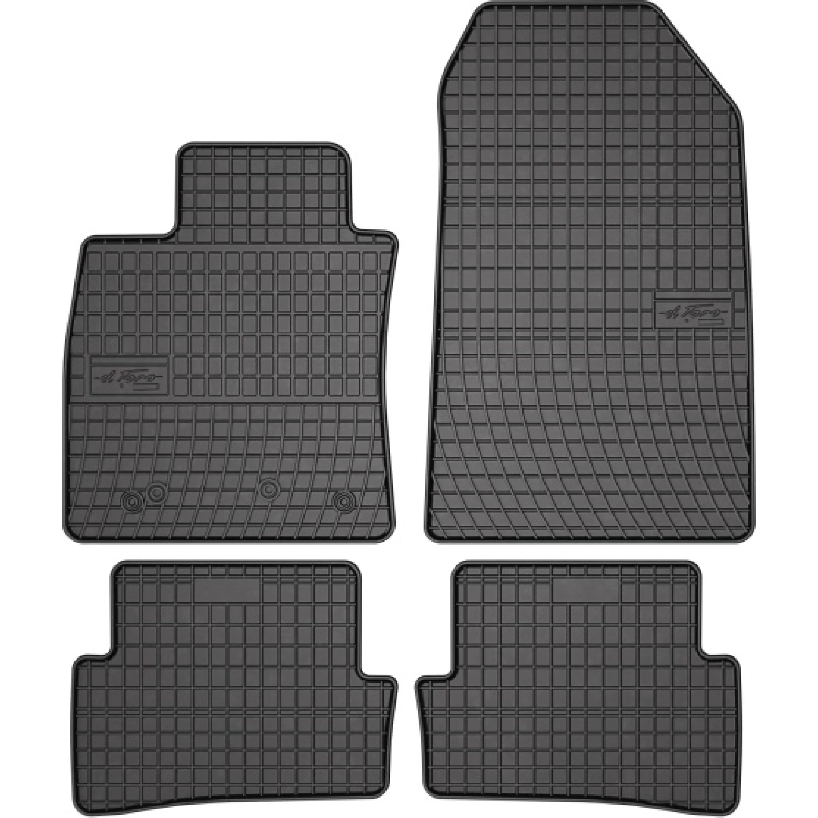 Passgenaue Kofferraummatte Gummimatten Renault Clio Iv 12 0752IV