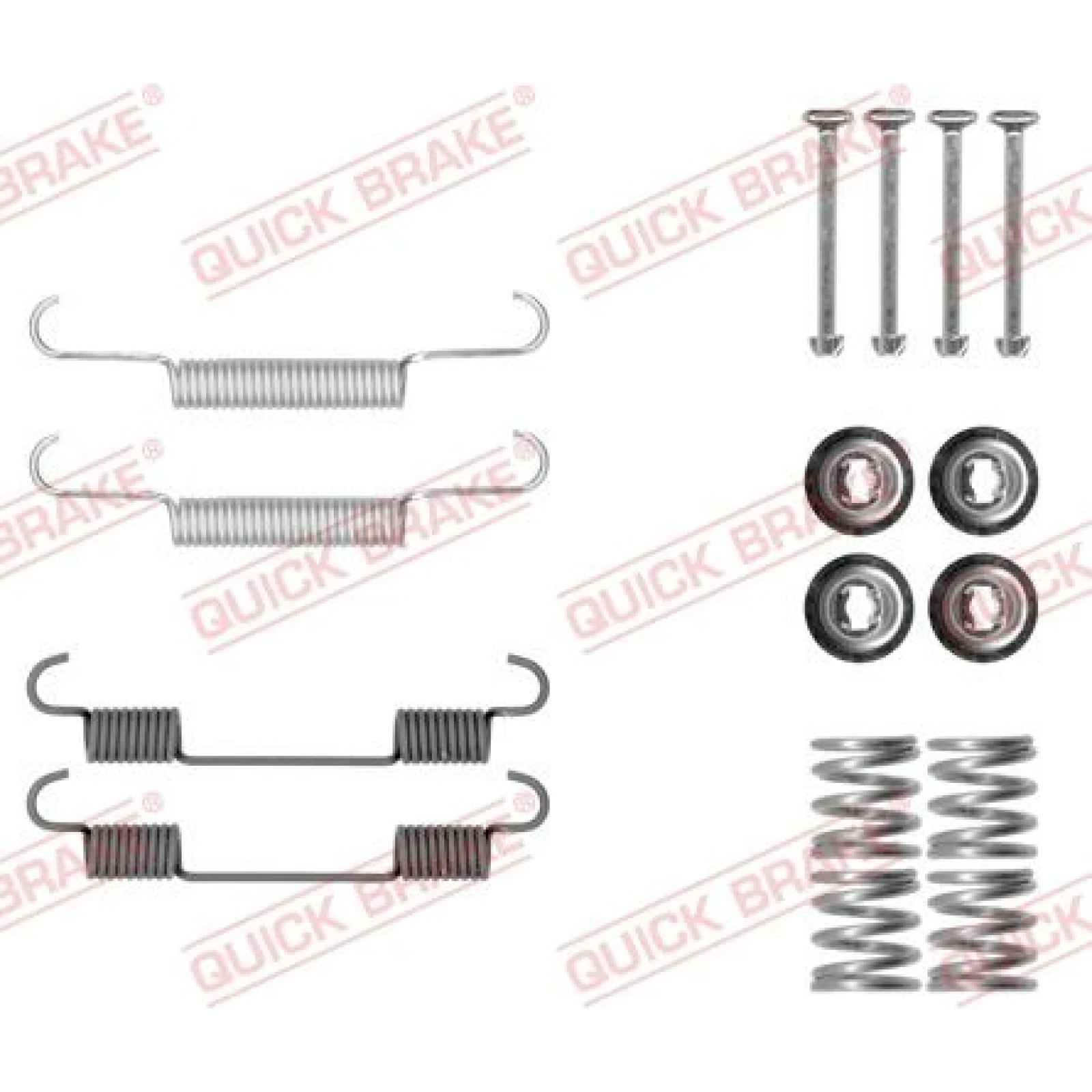 105-0897 Quick Brake Montagesatz für Bremsbacken 105-0897