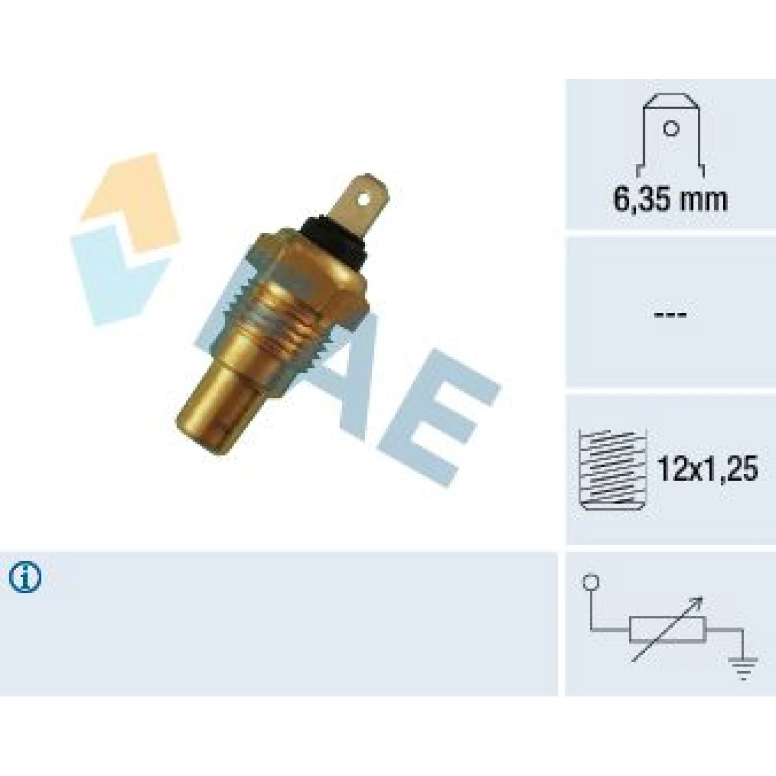 FAE Sensor, Kühlmitteltemperatur 31650