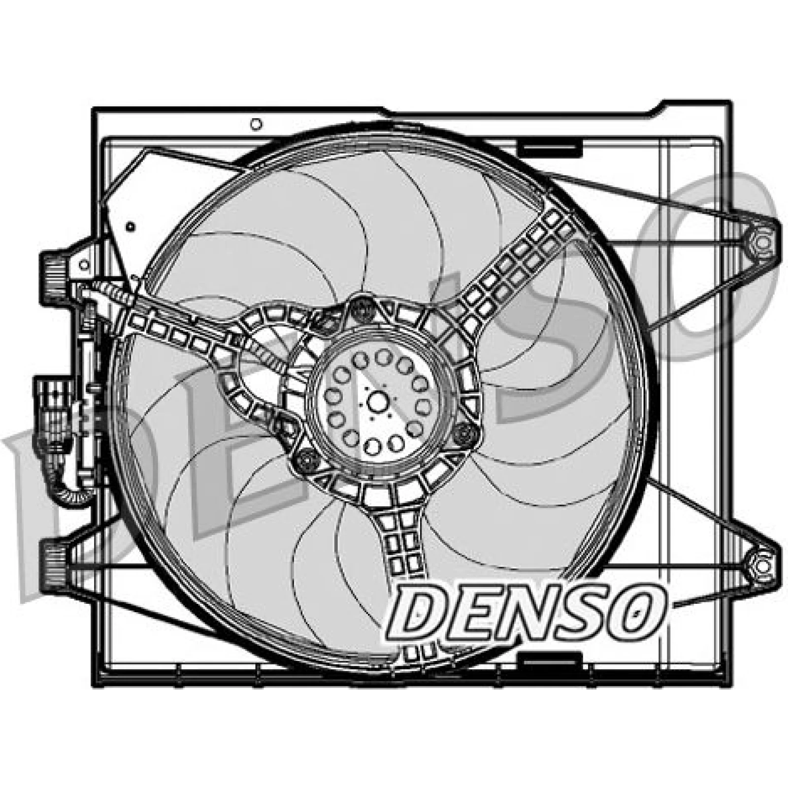 DENSO Kühlerlüfter DER09046