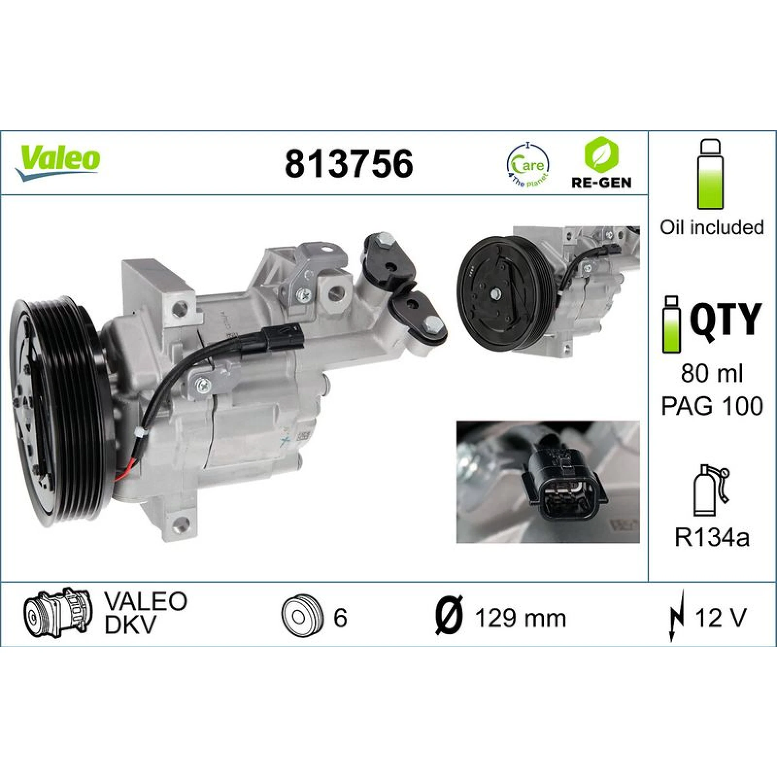 VALEO Kompressor 813756