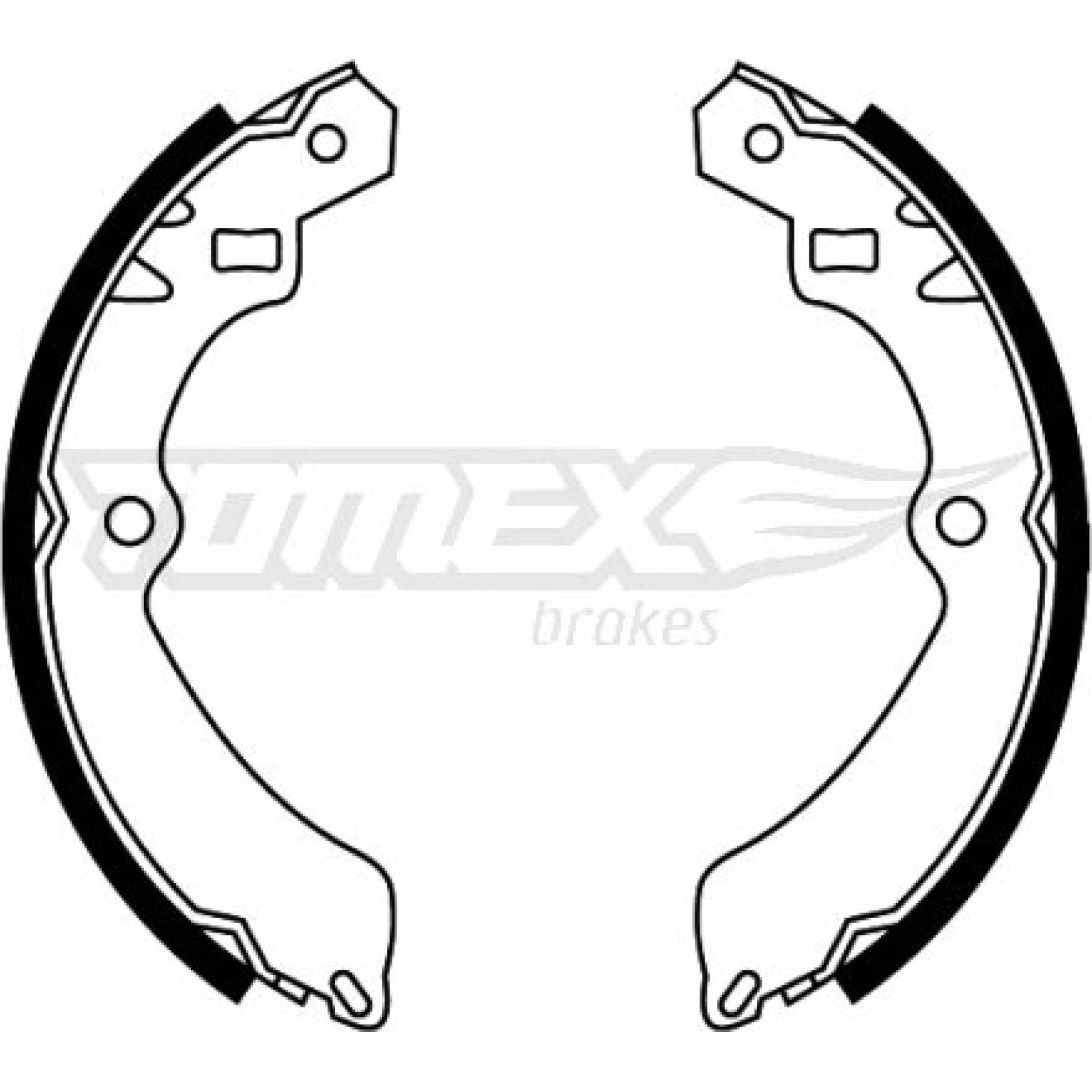 TOMEX brakes Bremsbackensatz TX 22-46