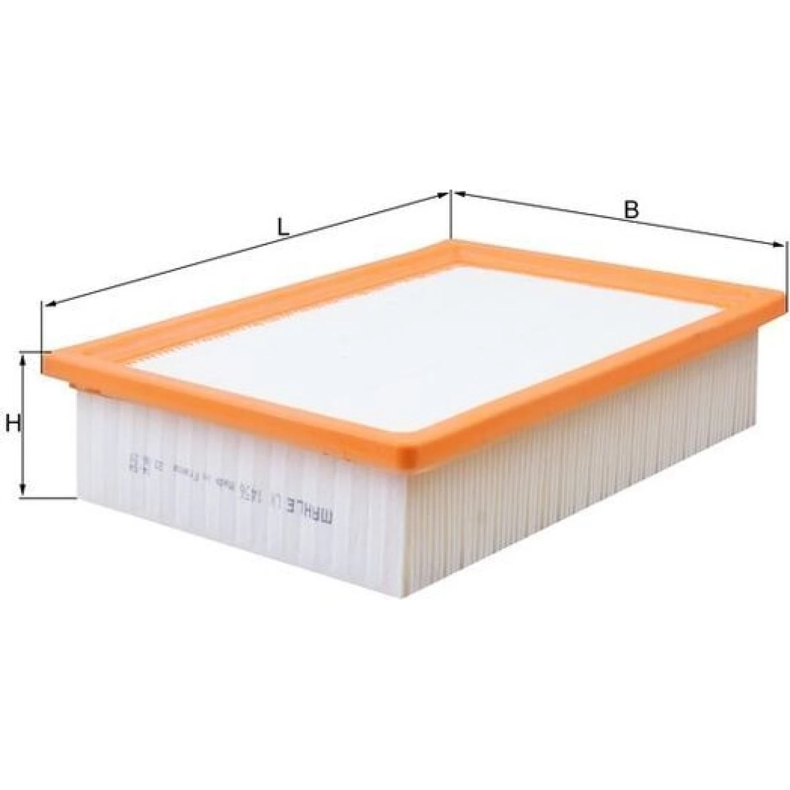 MAHLE Luftfilter LX 1456
