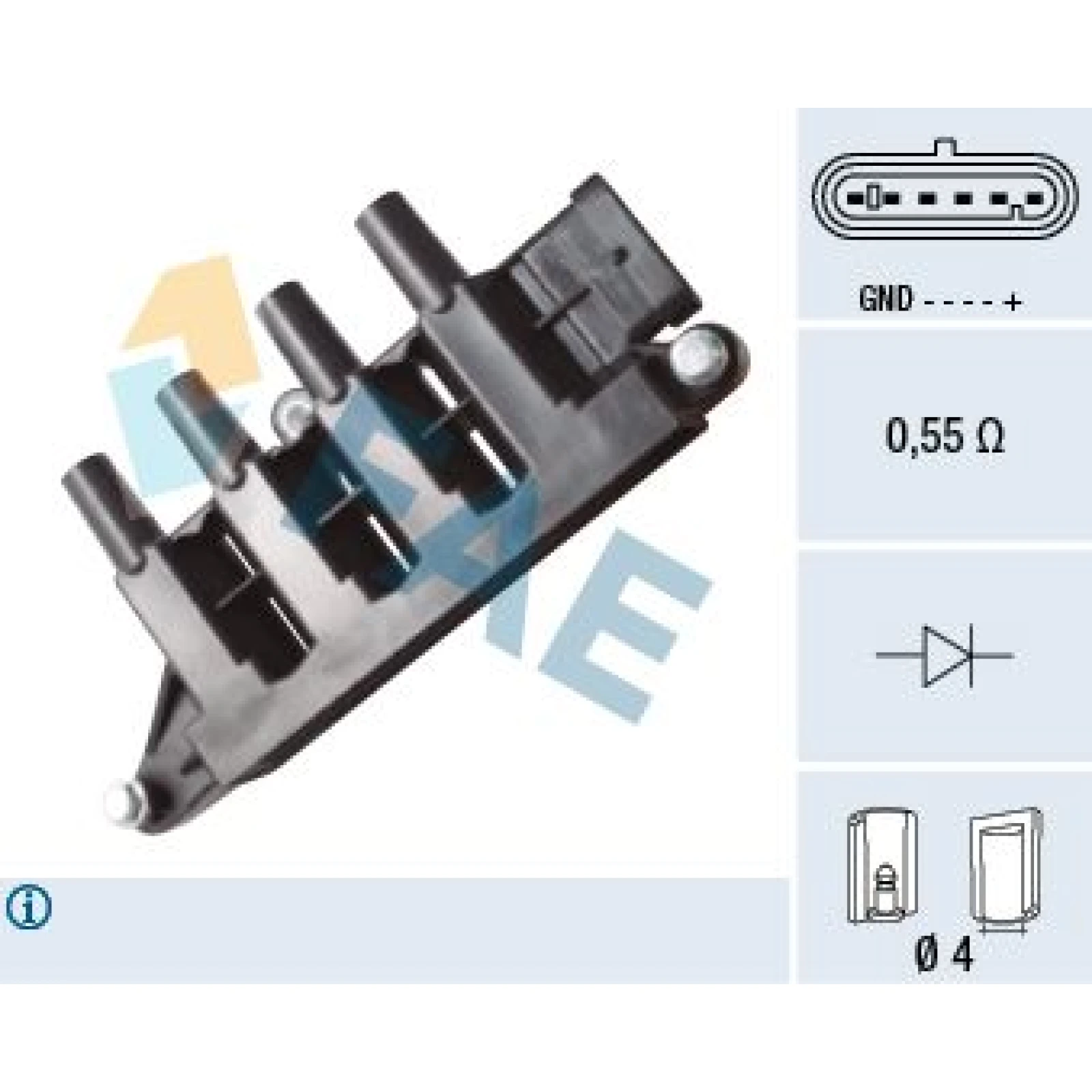 80340 FAE Zündspule 80340