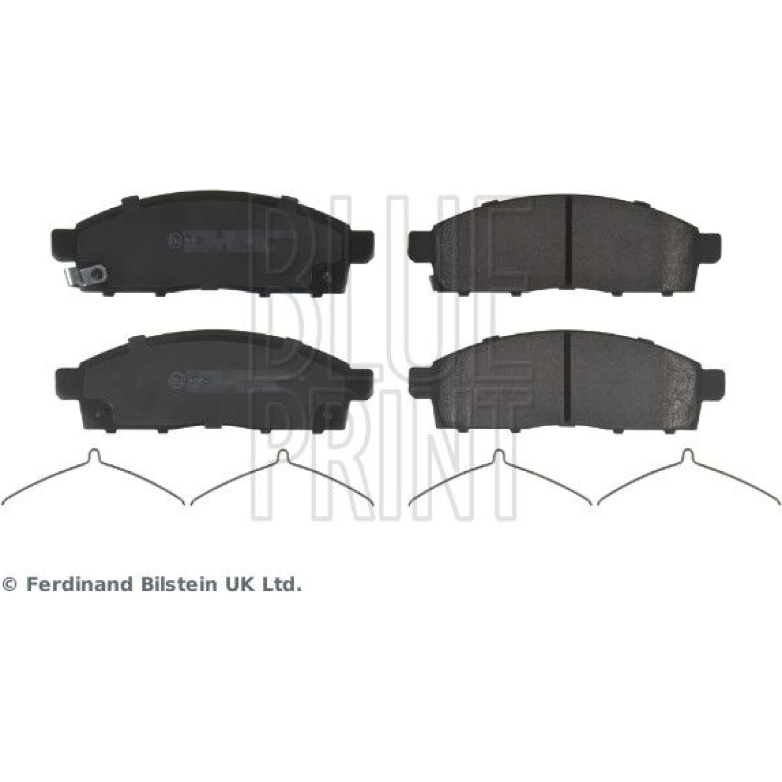 Bremsbelagsatz Mitsubishi P. L 200 2.5 Di-D 4Wd 05 ADC44272
