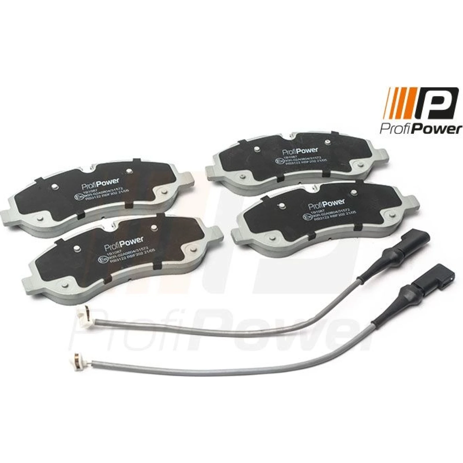 PROFIPOWER Bremsbelagsatz, Scheibenbremse 1B1087