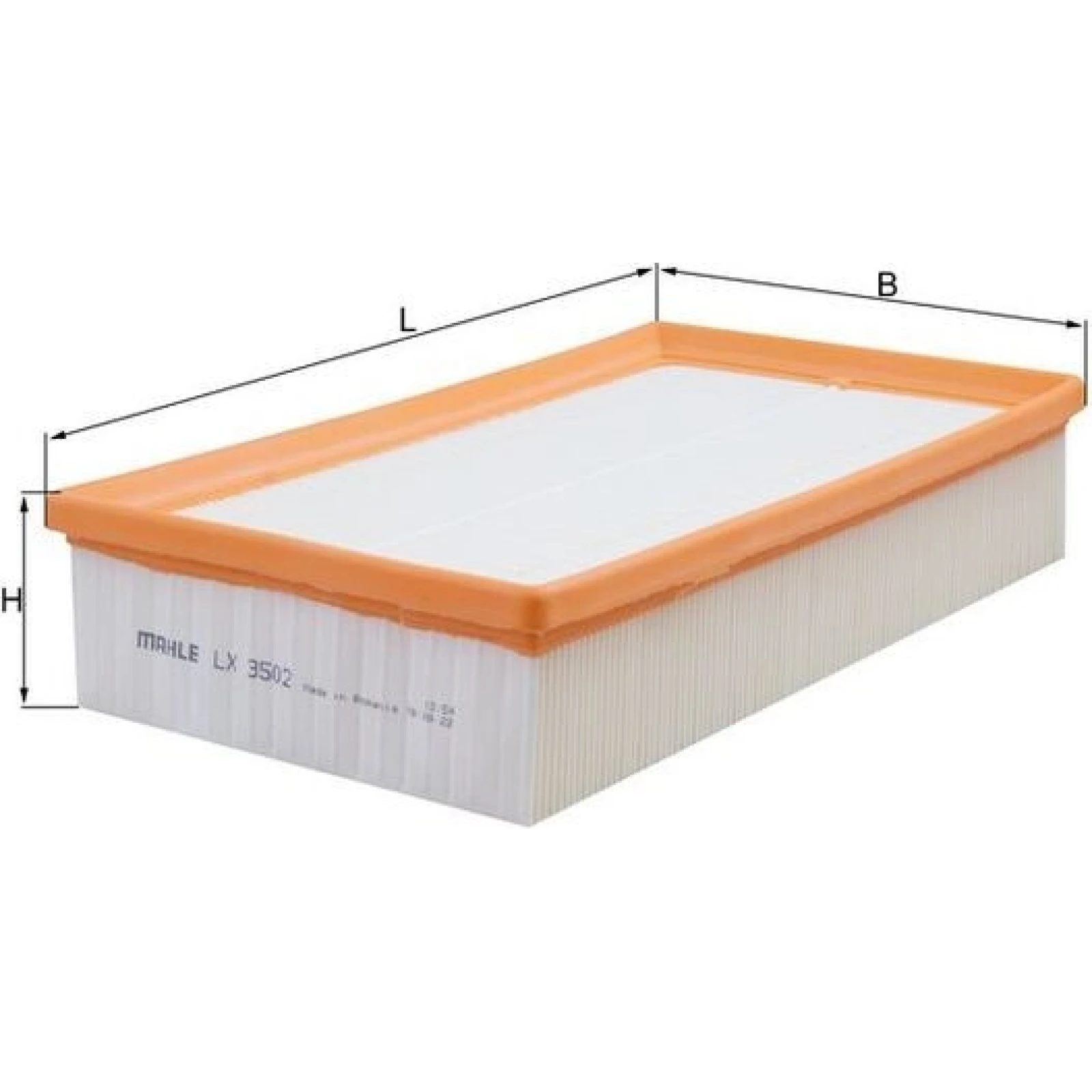 MAHLE Luftfilter LX 3502