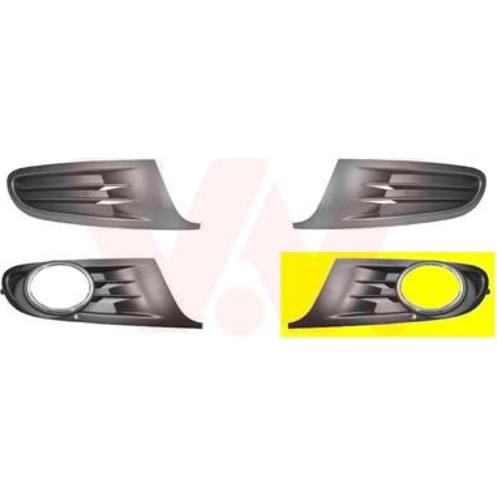 VAN WEZEL Lüftungsgitter, Stoßfänger 5863593