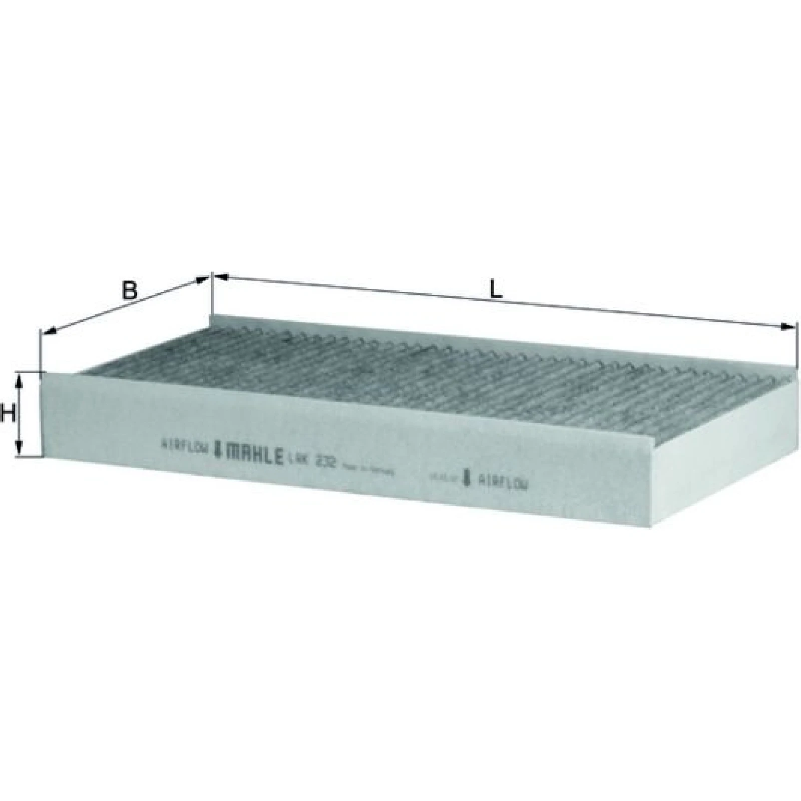 MAHLE Filter, Innenraumluft LAK 232