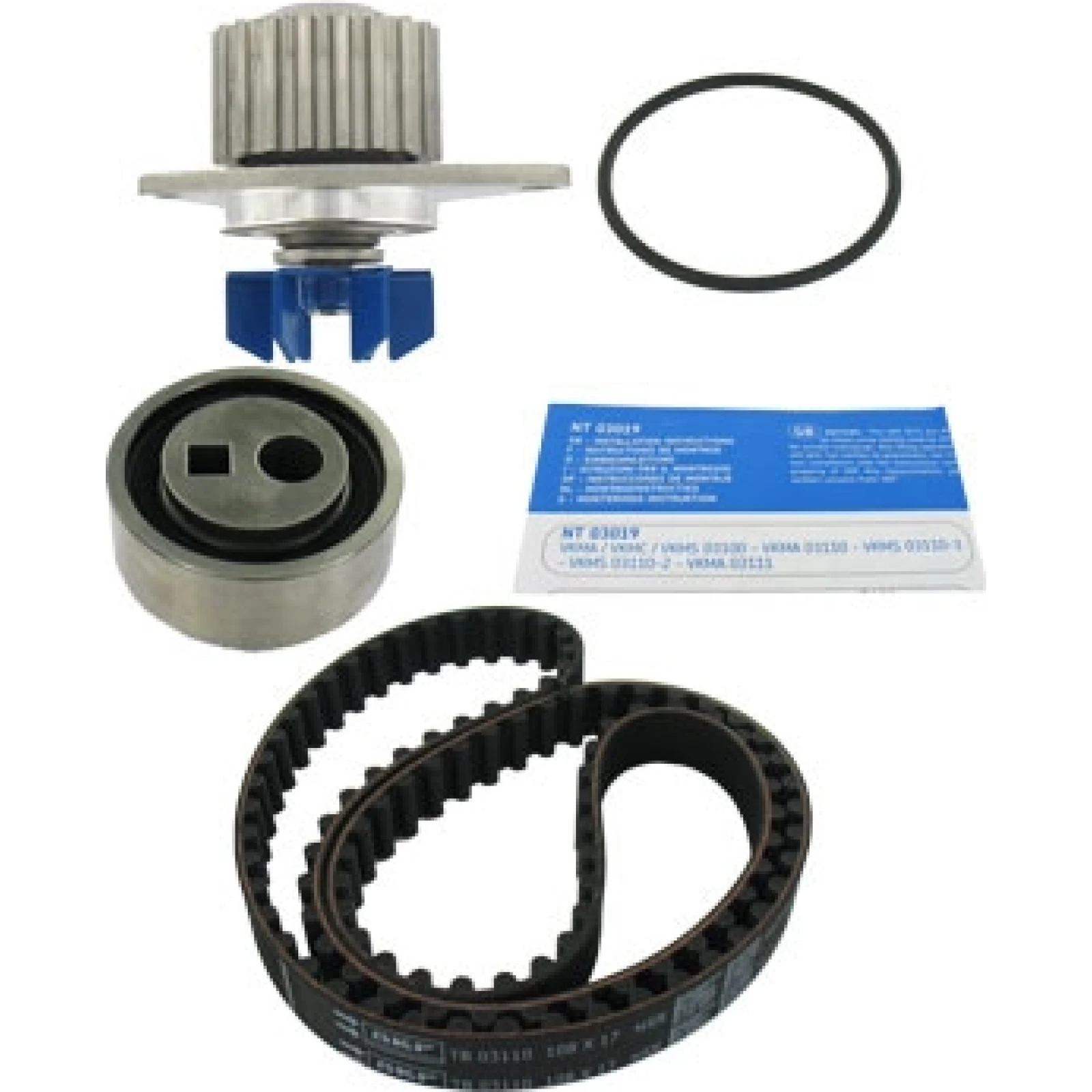 SKF Zahnriemensatz mit Wasserpumpe VKMC 03110-1