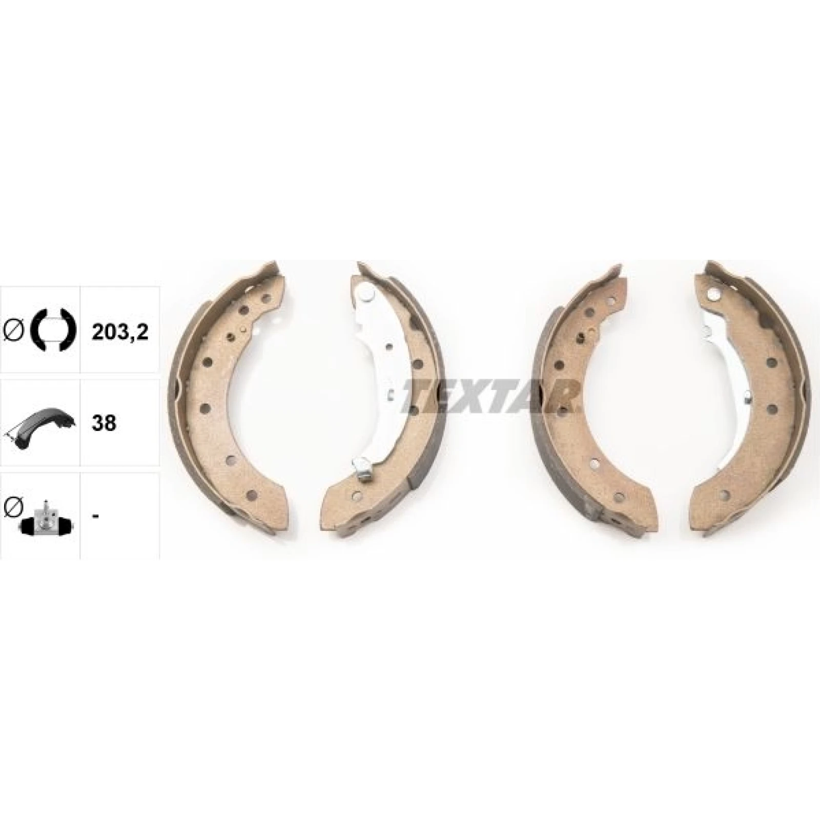 Bremsbacken Renault Clio Ii 91048000
