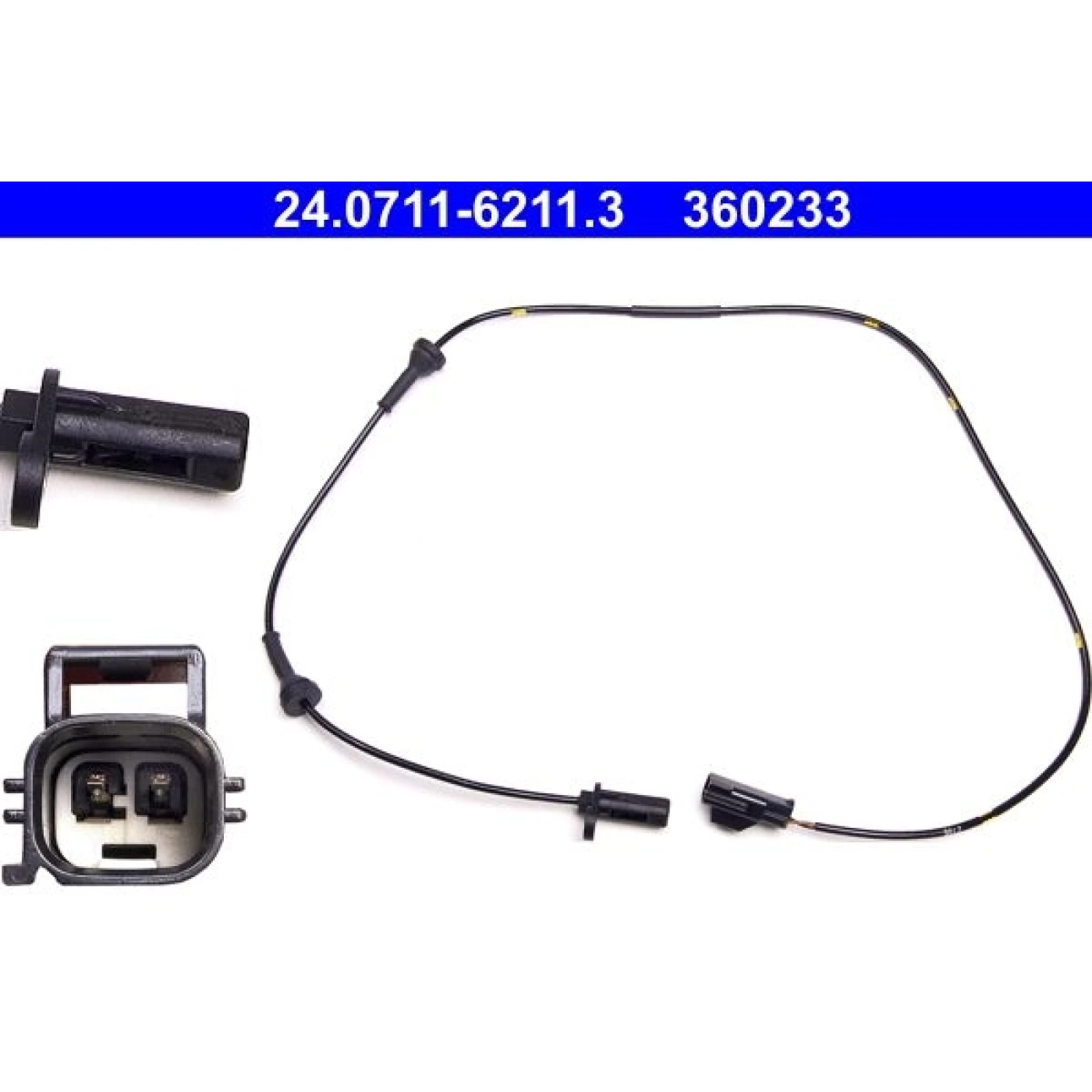 ATE ABS Sensor 24.0711-6211.3