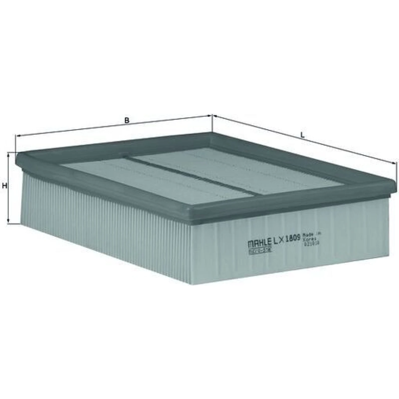 MAHLE Luftfilter LX 1809