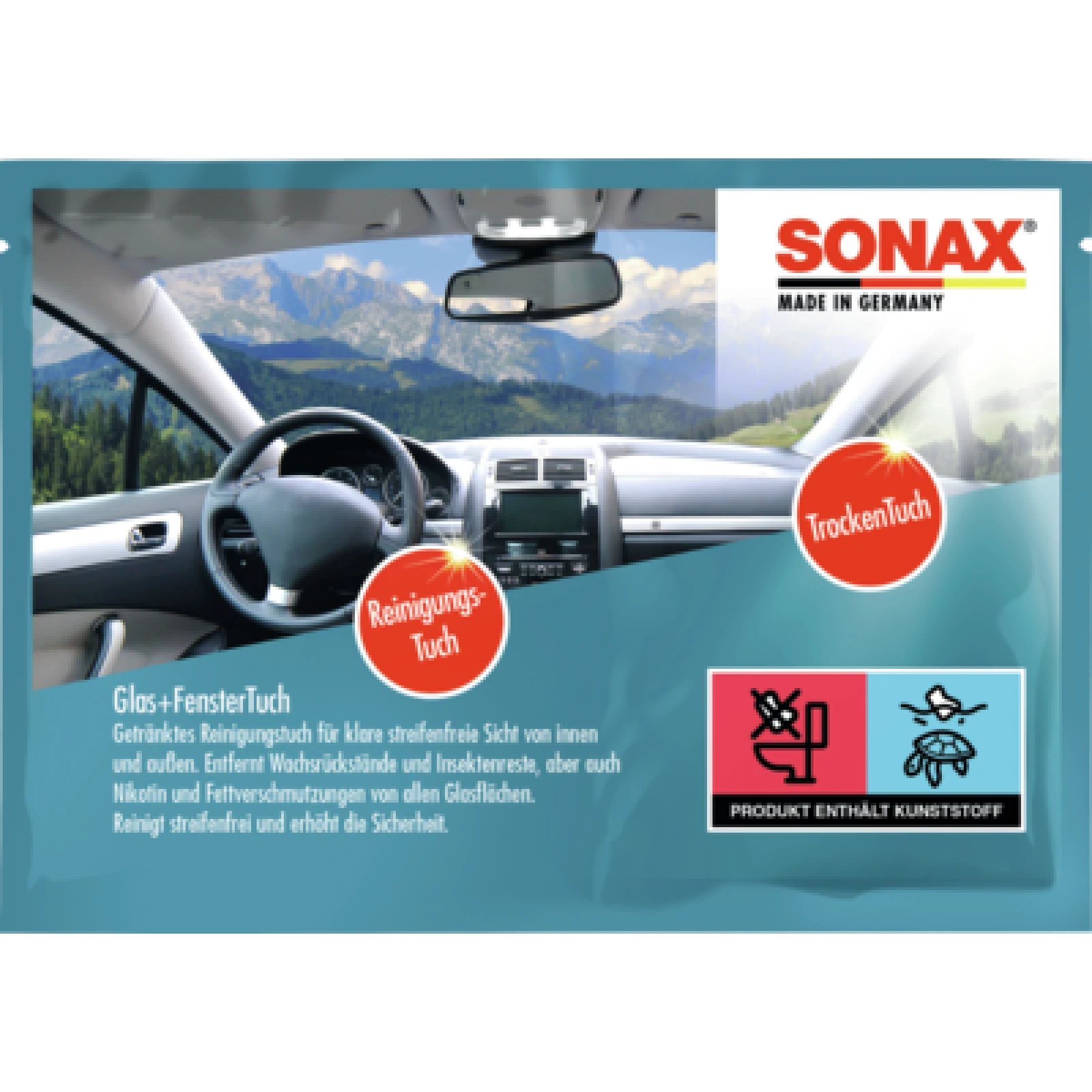 Sonax WachsentfernerTücher Stk 04181000