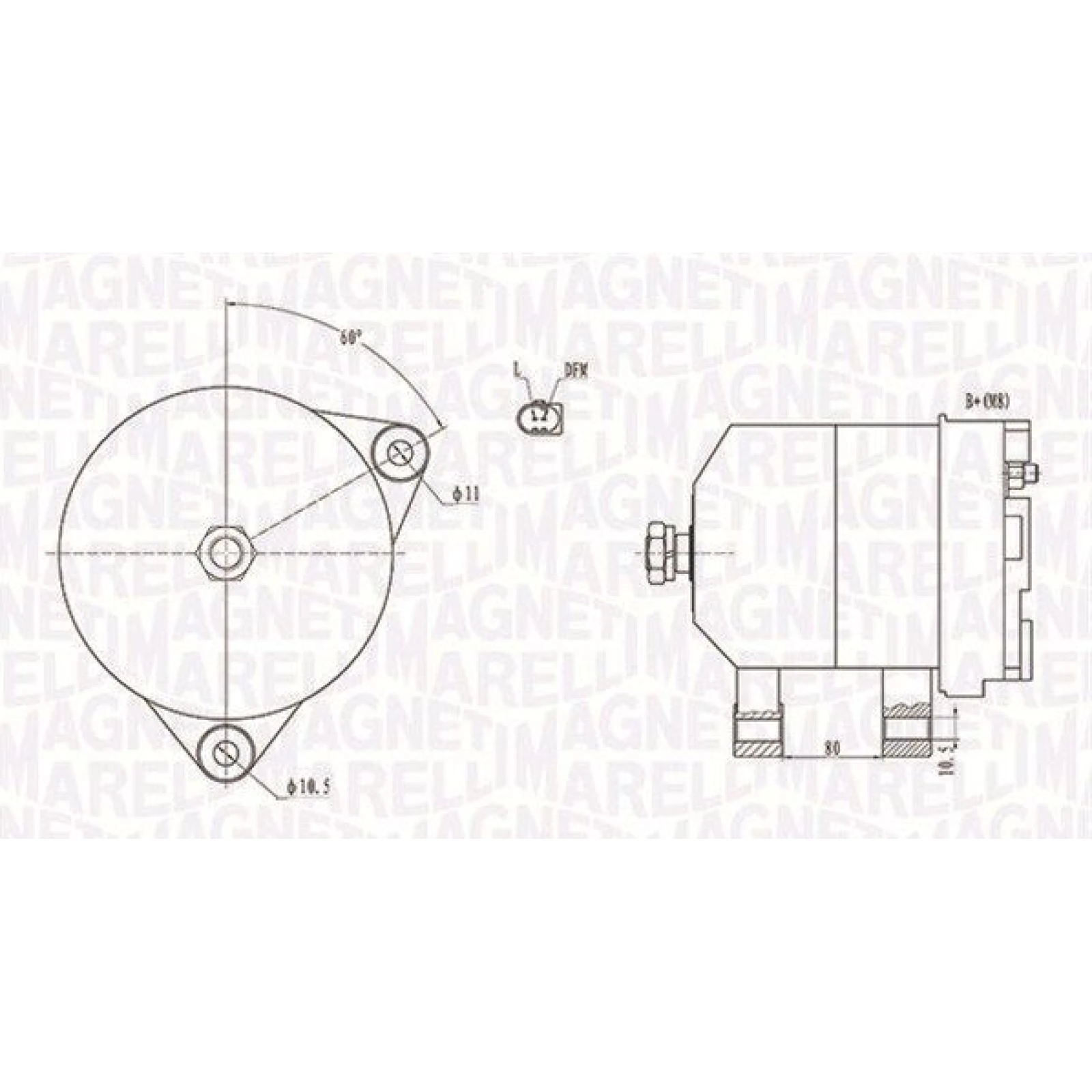 Magneti Marelli Lichtmaschine 063731913010