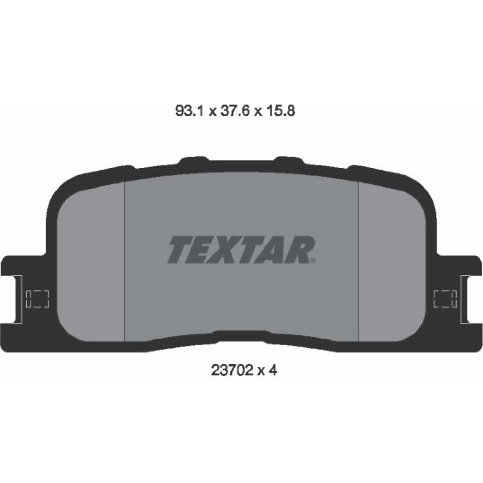 Bremsbelagsatz Toyota T. Camry 01 2370201