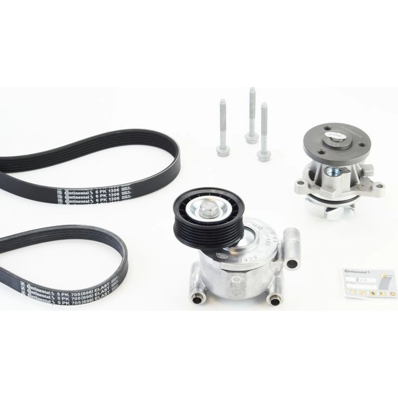 CONTINENTAL CTAM Wasserpumpe + Keilrippenriemensatz 6PK1306WP2