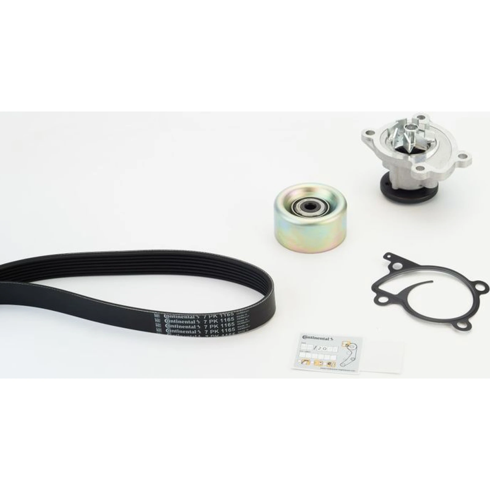 CONTINENTAL CTAM Wasserpumpe + Keilrippenriemensatz 7PK1165WP1