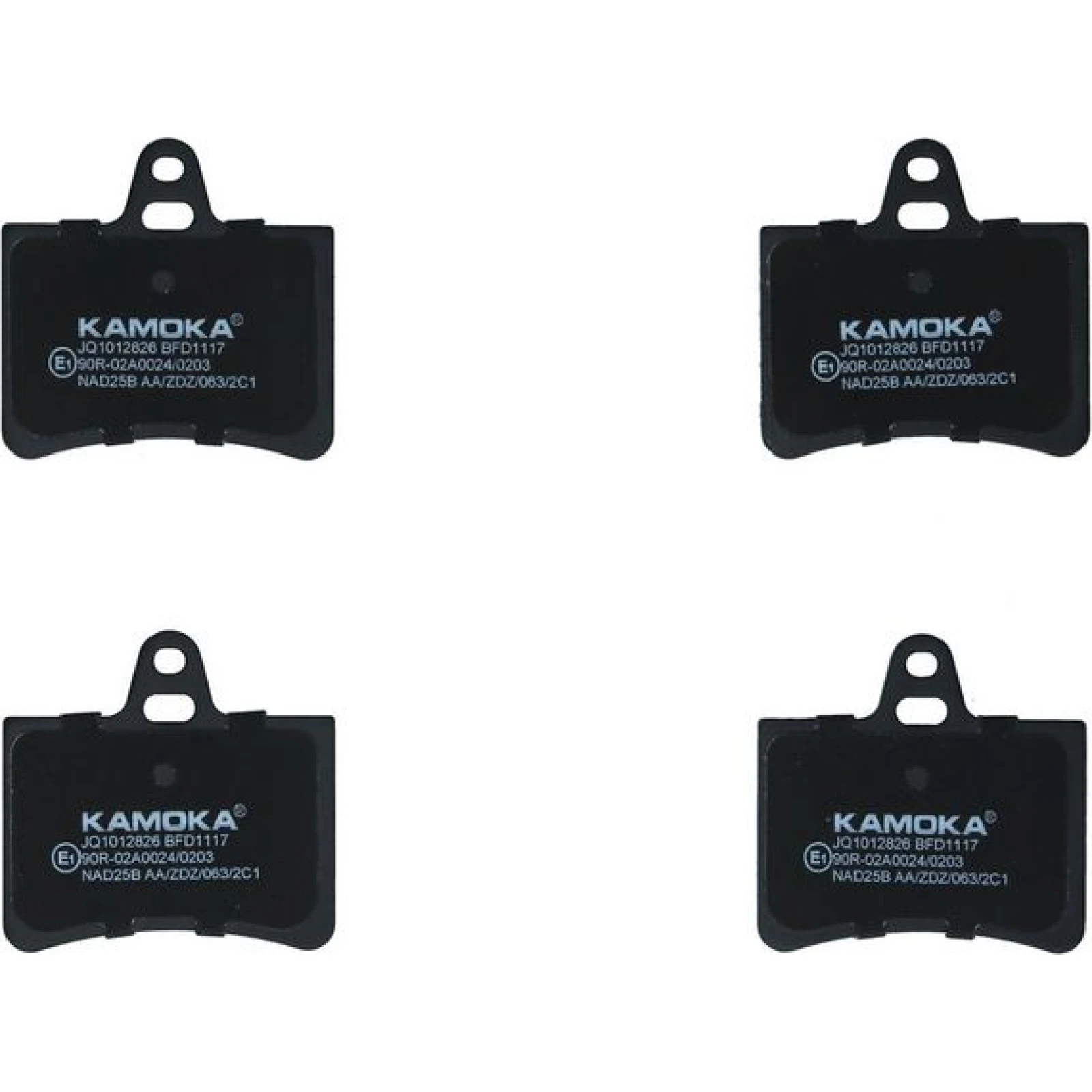 KAMOKA Bremsbelagsatz, Scheibenbremse JQ1012826