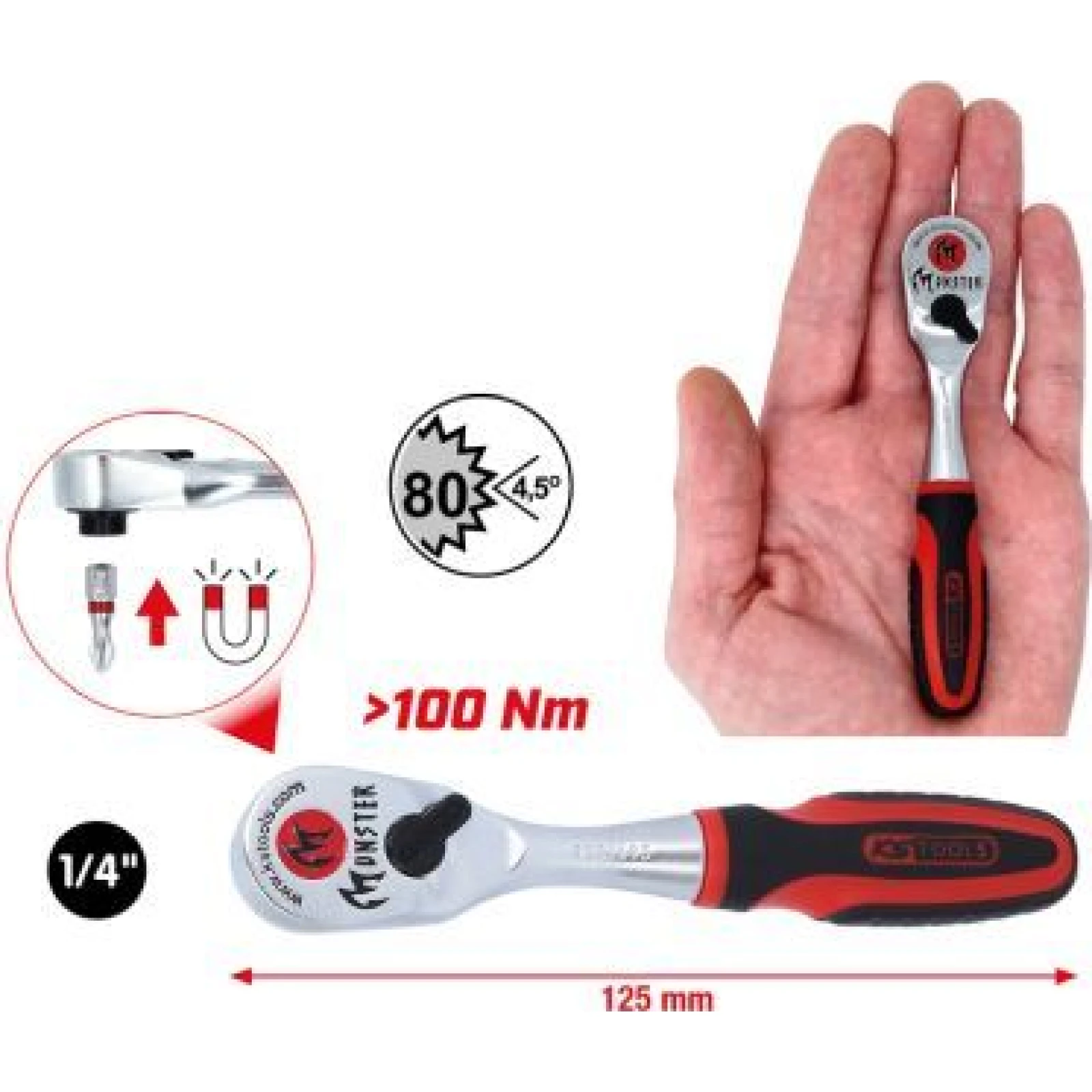 KS TOOLS Umschaltknarre 935.1495