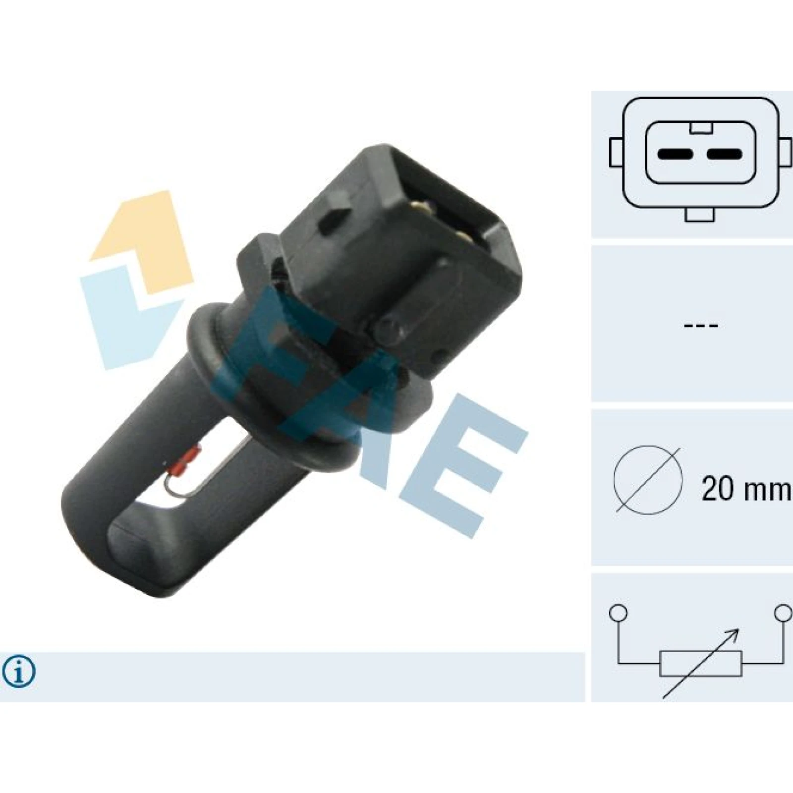 FAE Sensor, Ansauglufttemperatur 33505