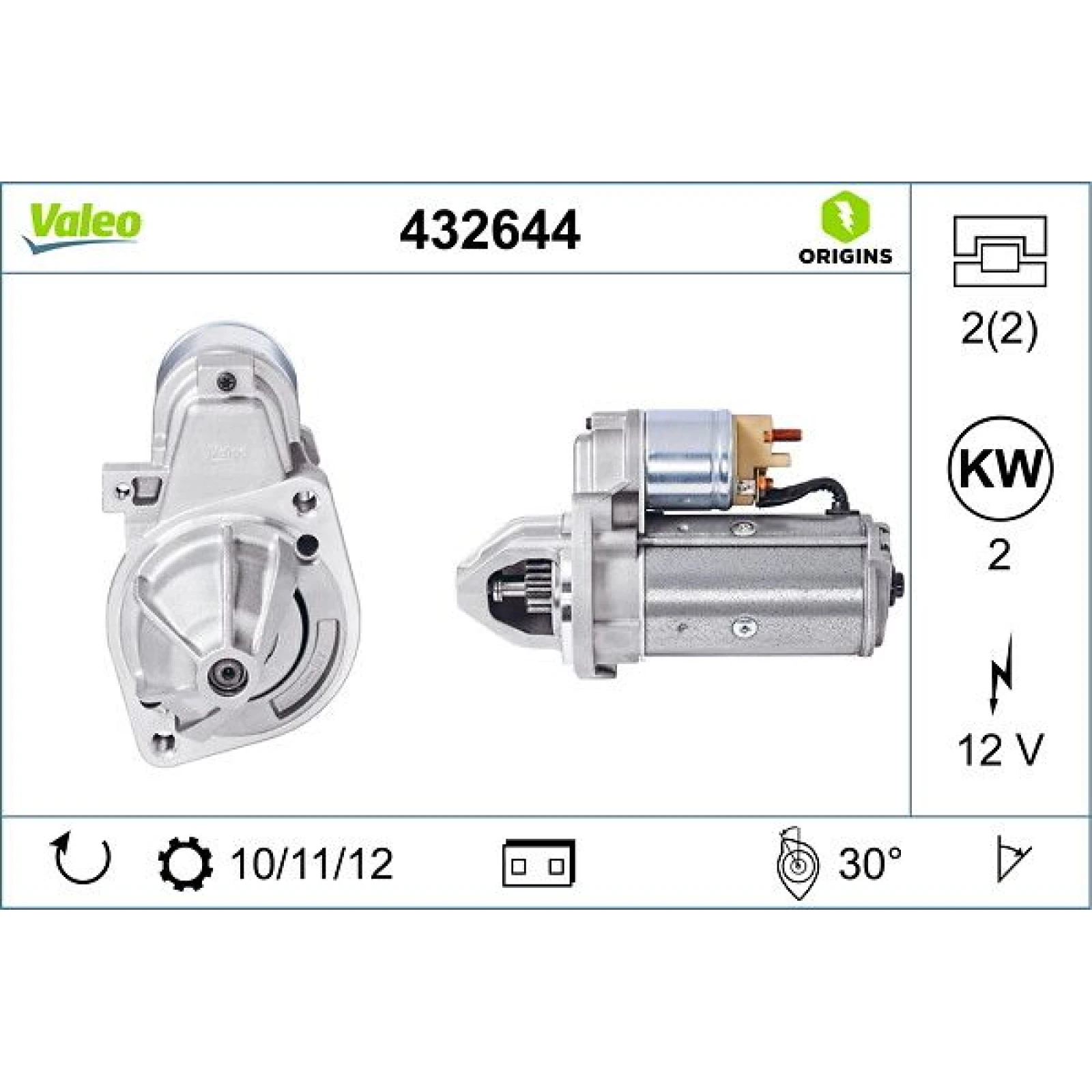 Anlasser 432644
