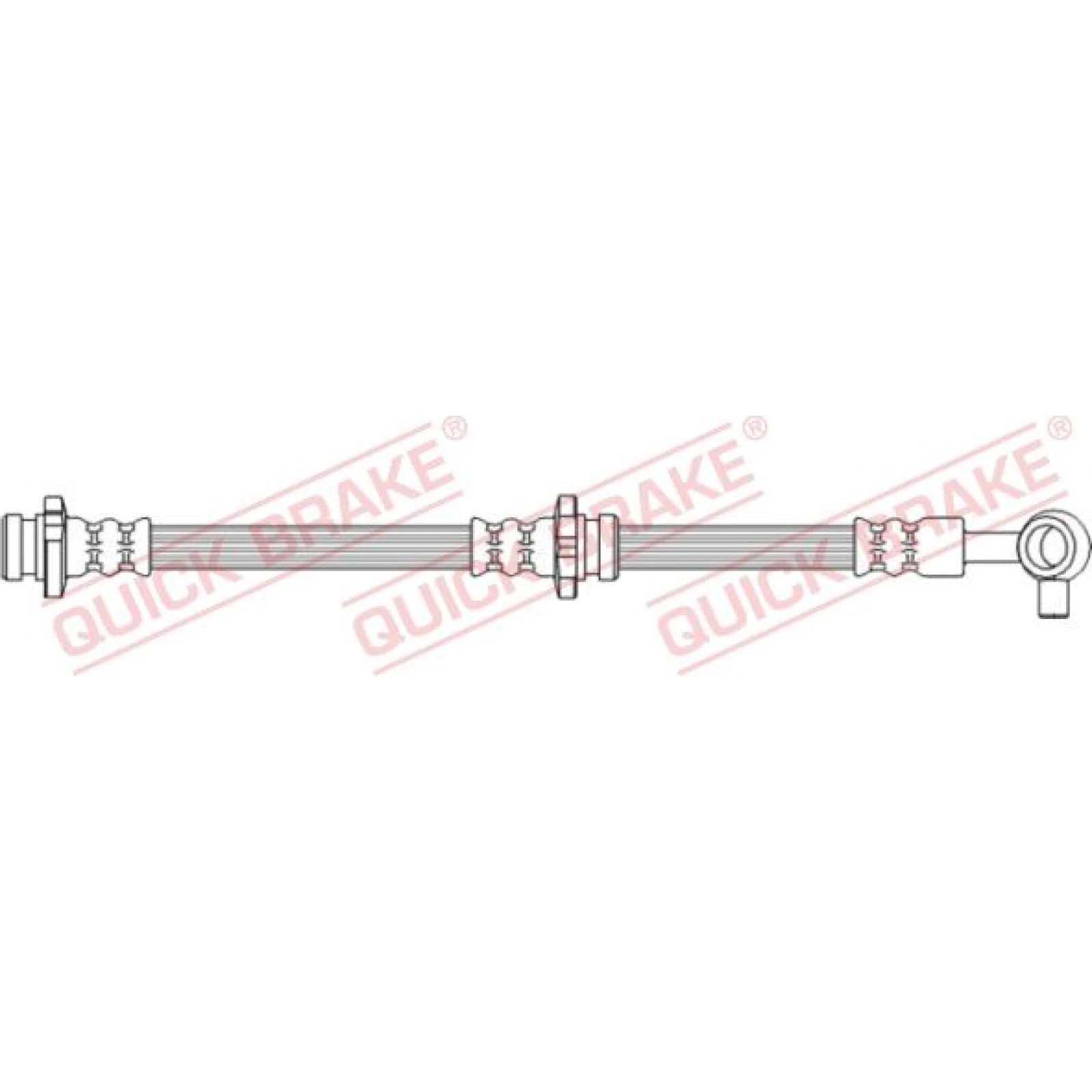 Quick Brake Bremsschlauch 50.745