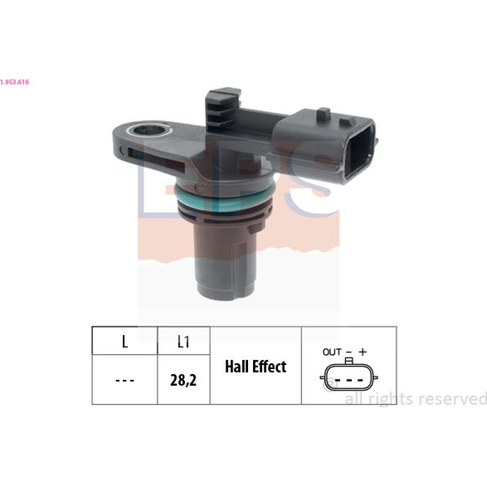 Sensor, Nockenwellenposition 1.953.616
