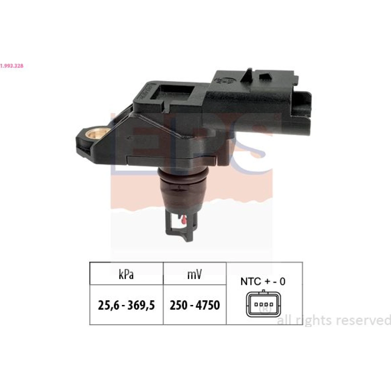 EPS Sensor, Saugrohrdruck 1.993.328