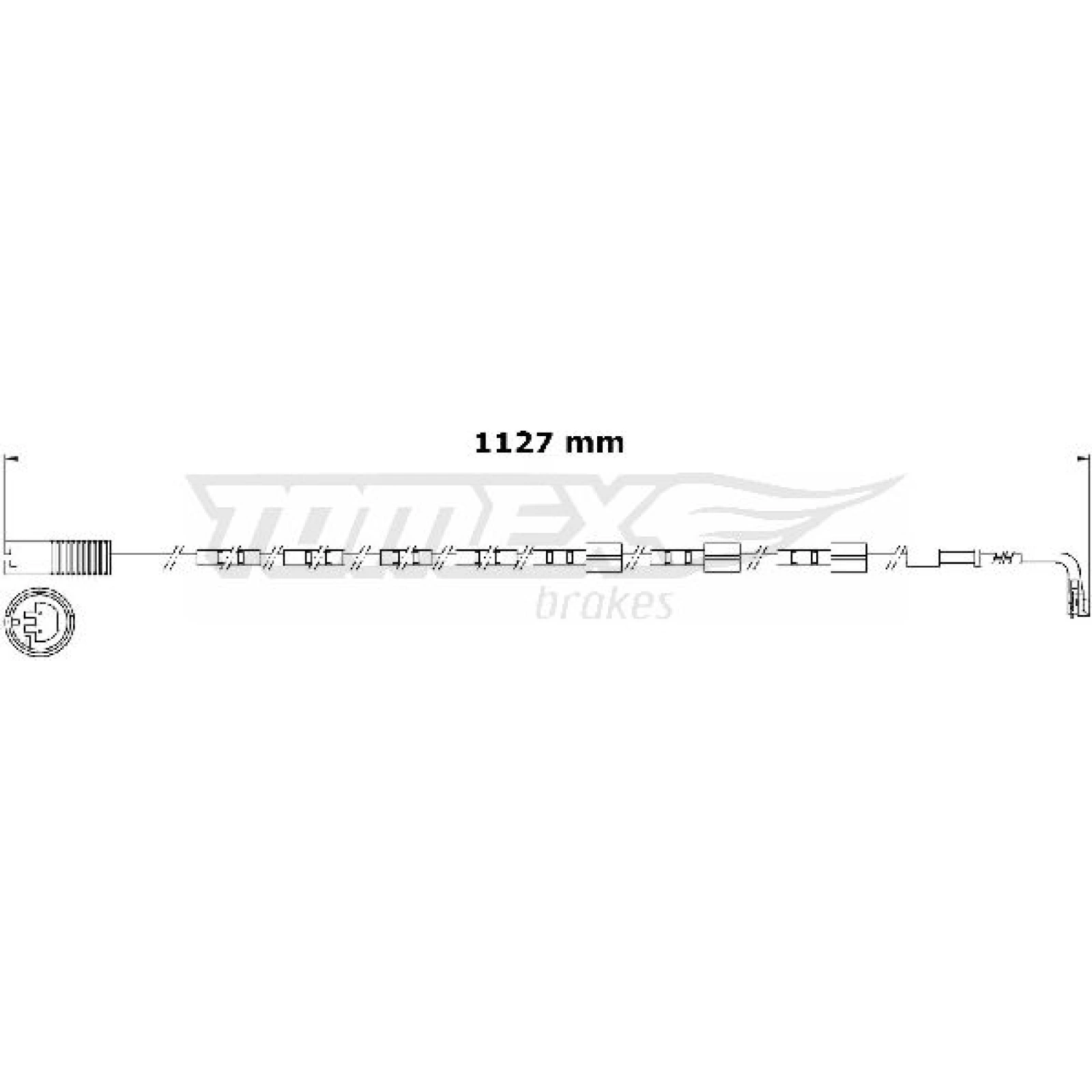 TOMEX brakes Warnkontakt, Bremsbelagverschleiß TX 31-01