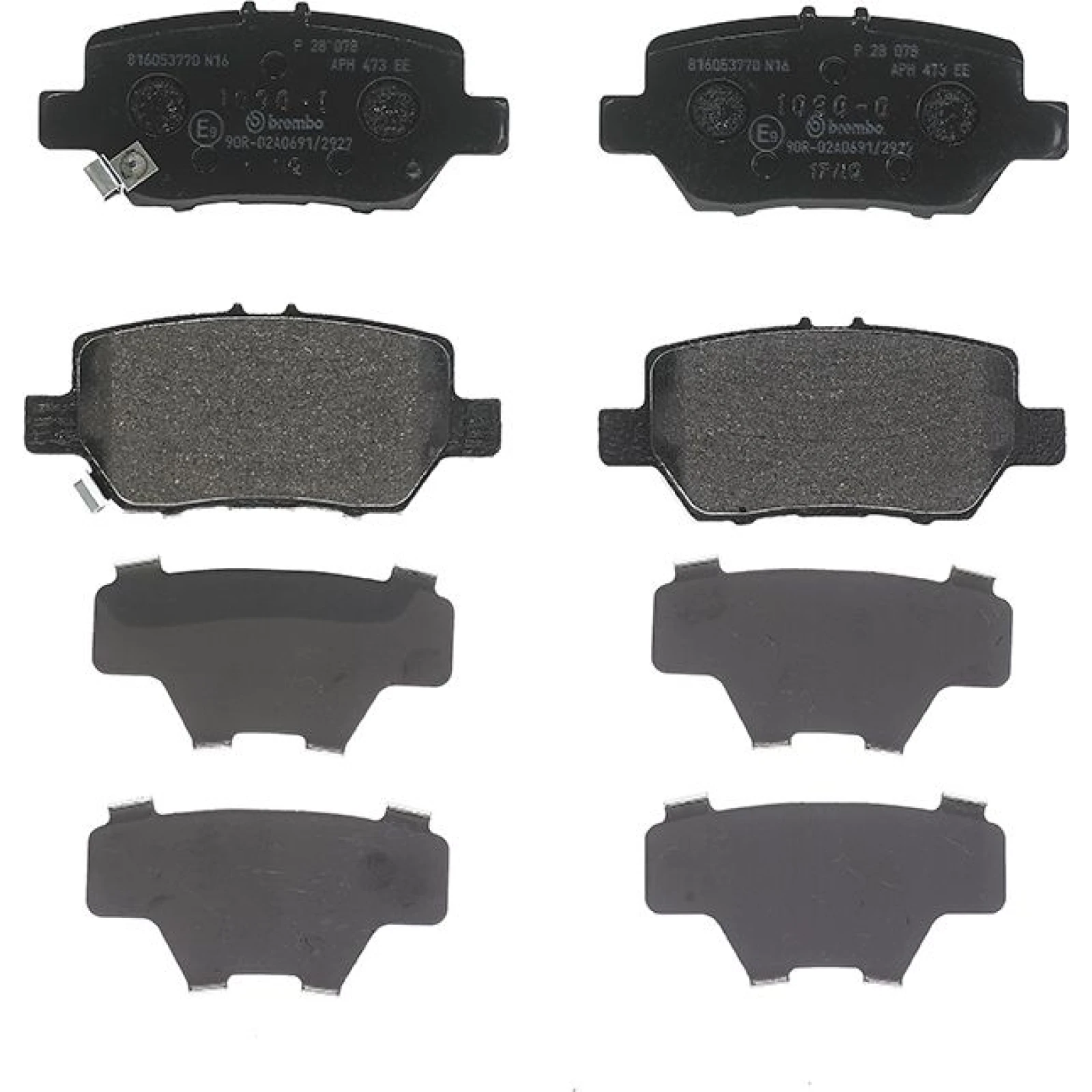 BREMBO Bremsklötze HA P 28 078