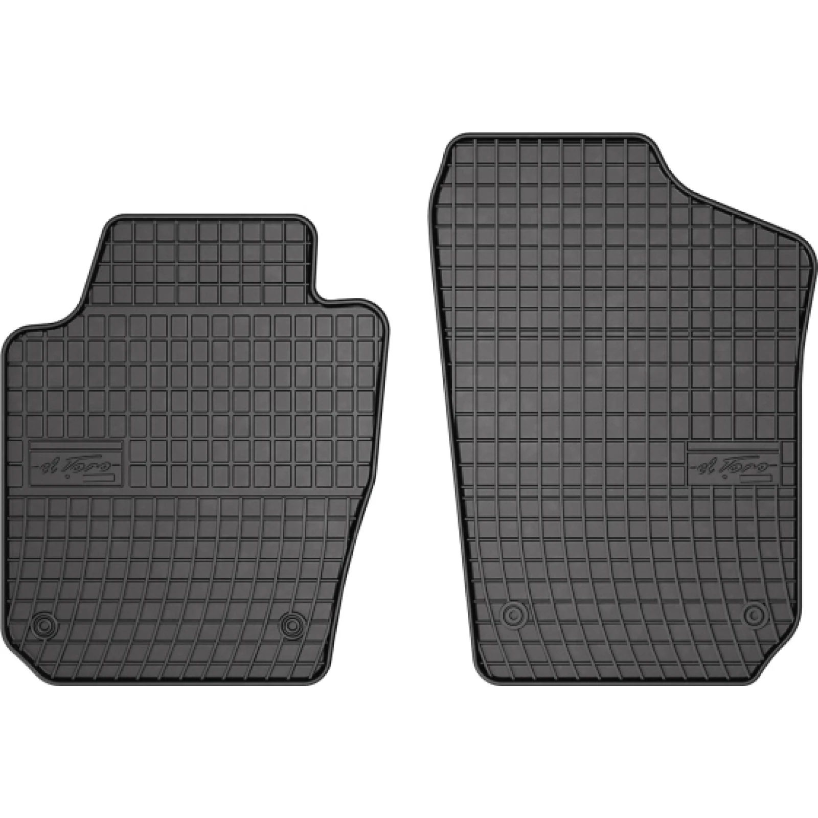 Passgenaue Kofferraummatte Gummimatten Seat Ibiza Iv 2008- / Skoda Fabia Iii 2015- / Vorne 0404P