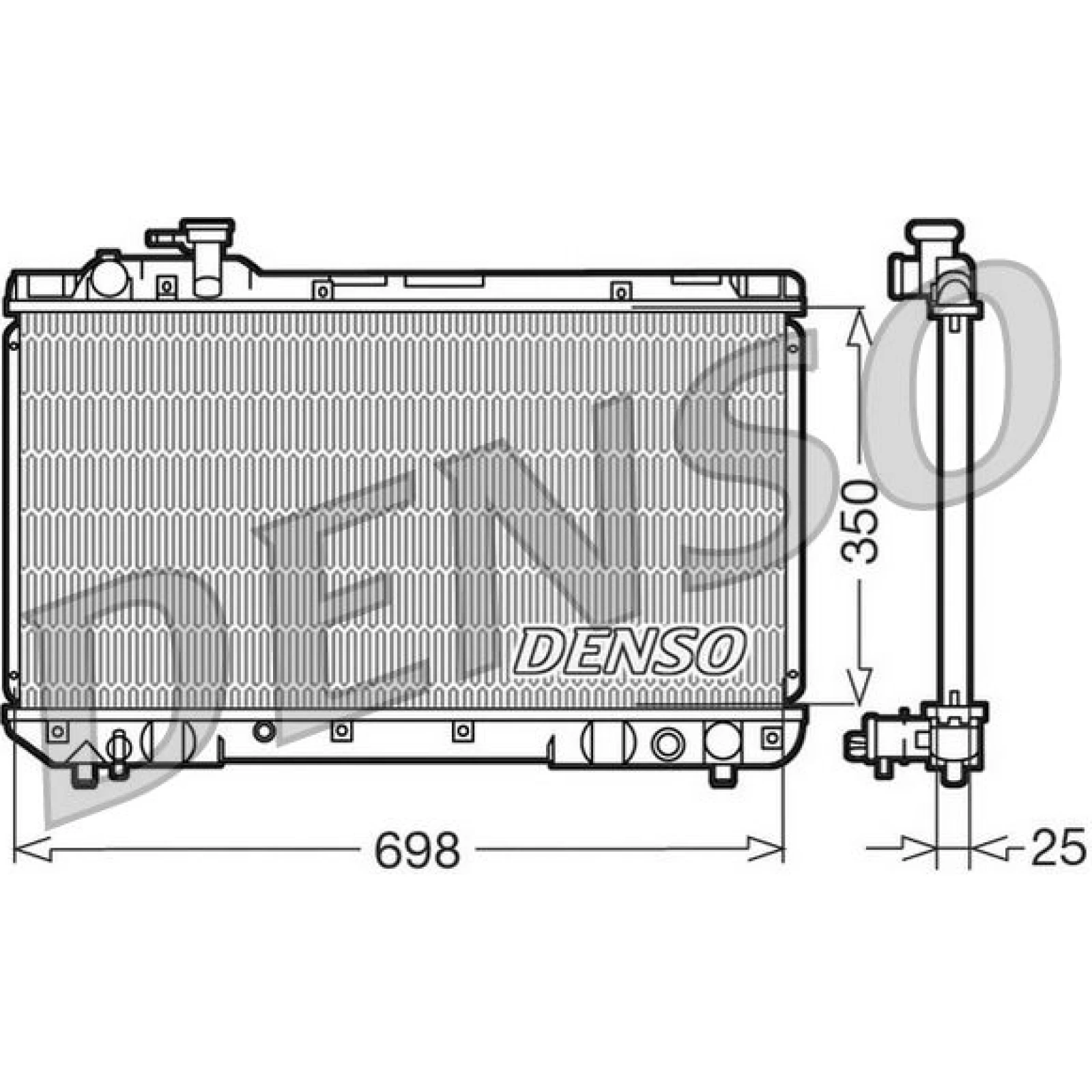 DENSO Motorkühler DRM50020